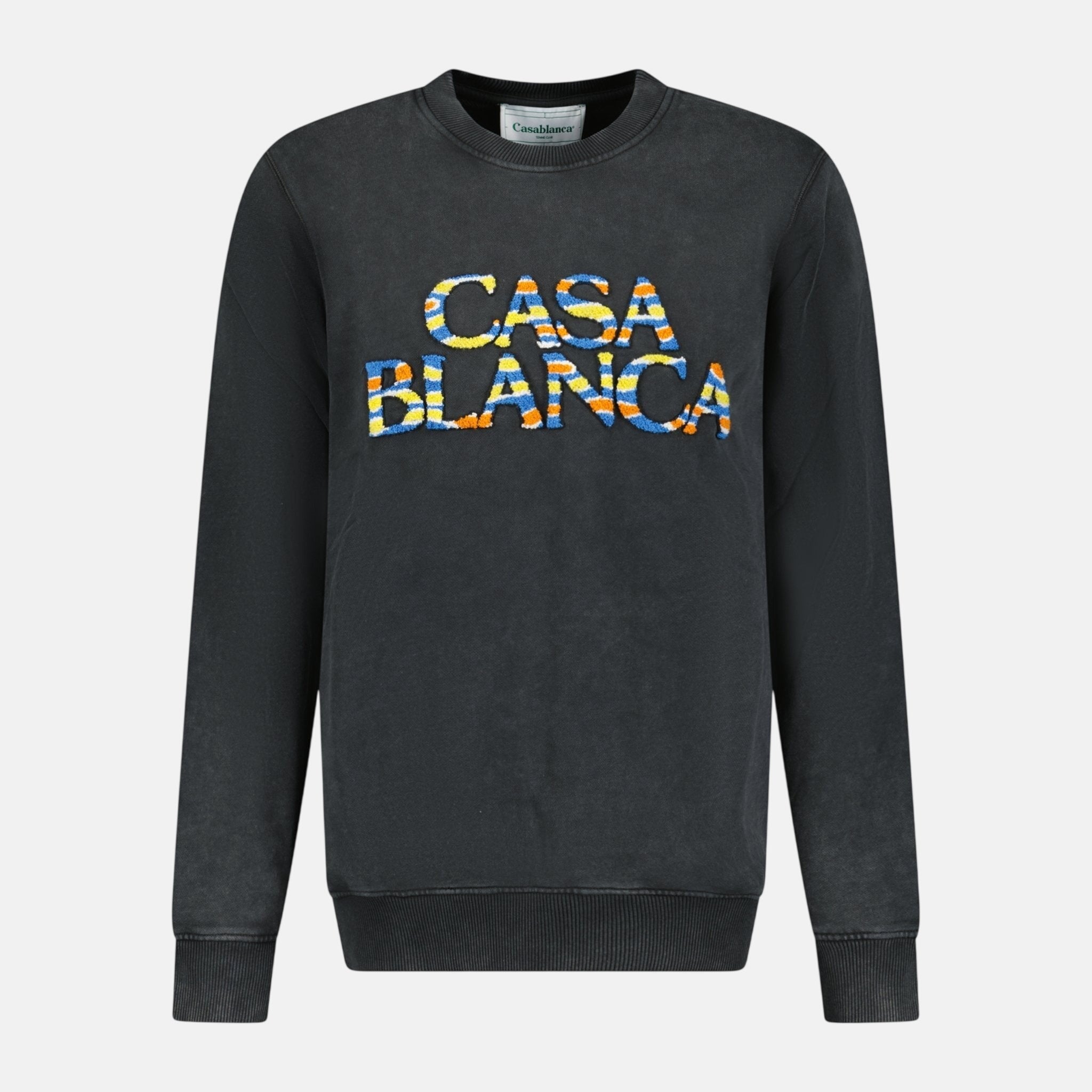 Casablanca 'Ange De Jour' Sweatshirt Faded Black | Studio DOS