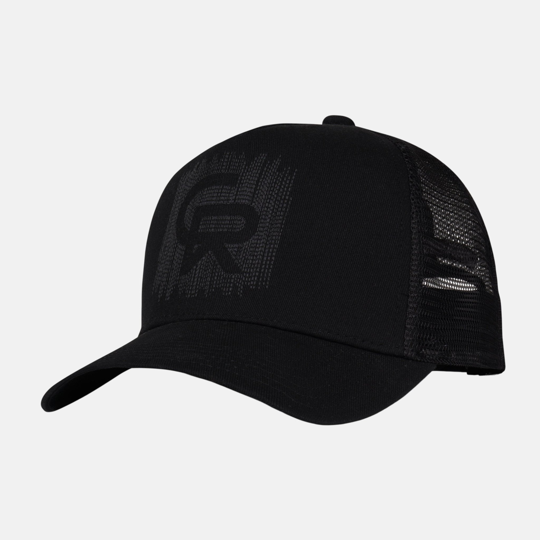 Christian Rose CR Chainstitch Trucker Cap Black | Studio DOS