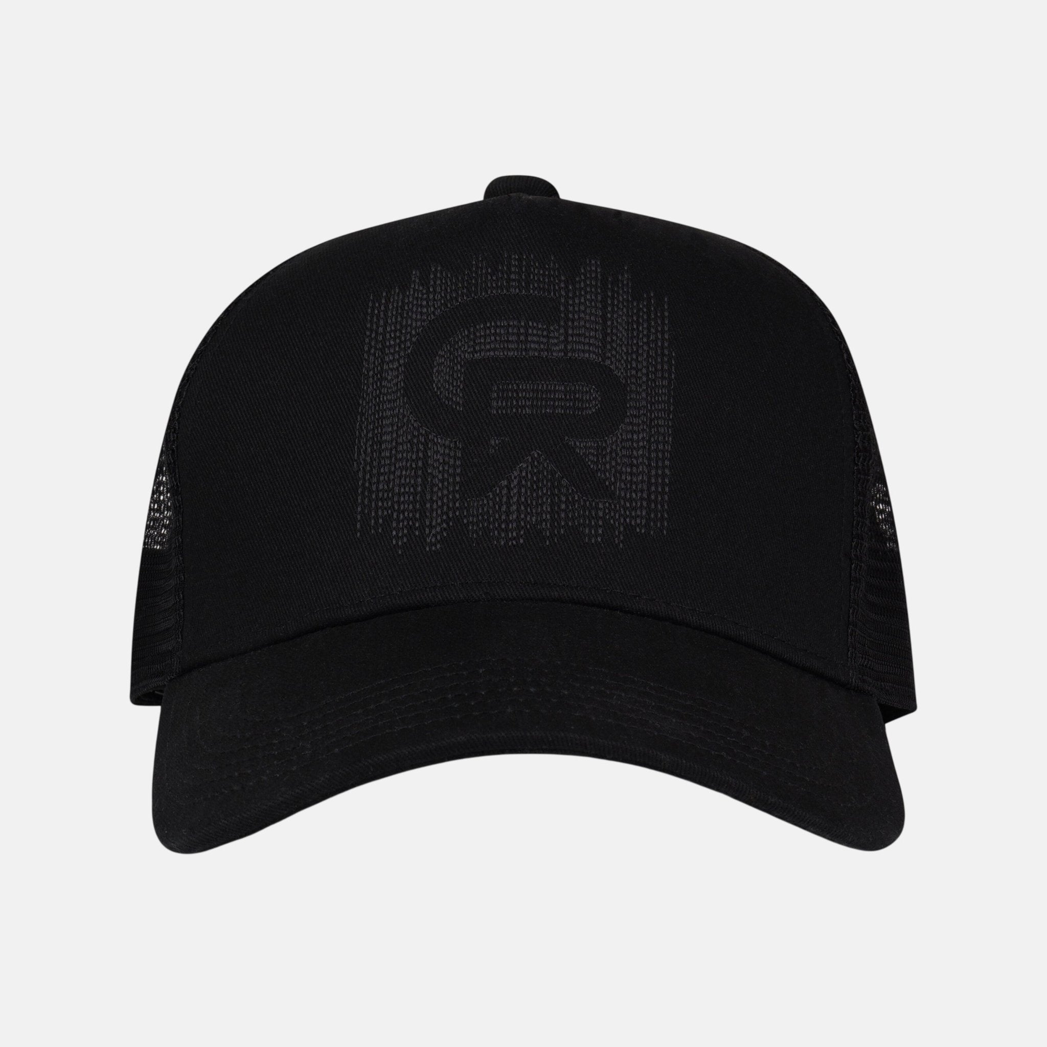 Christian Rose CR Chainstitch Trucker Cap Black | Studio DOS