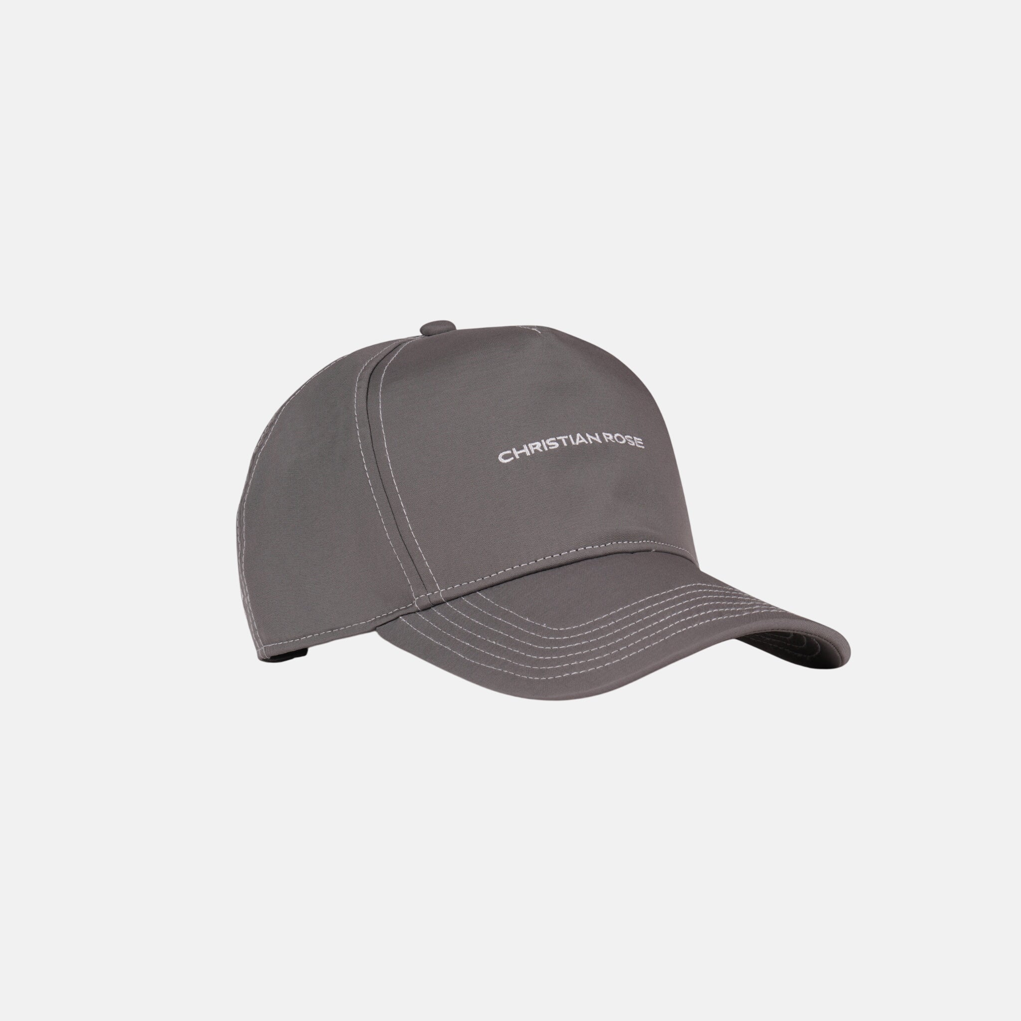 Christian Rose Nylon Trucker Grey White | Studio DOS