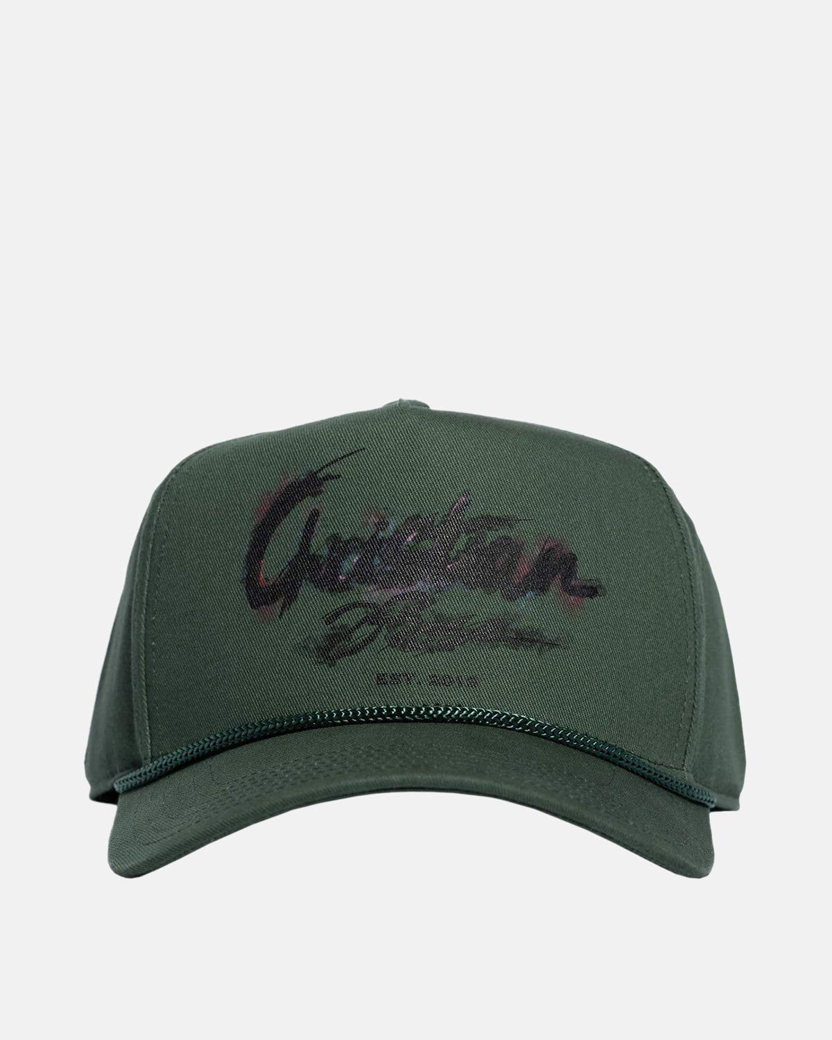 CHRISTIAN ROSE SIGNATURE SNAPBACK CAP GREEN | Studio DOS