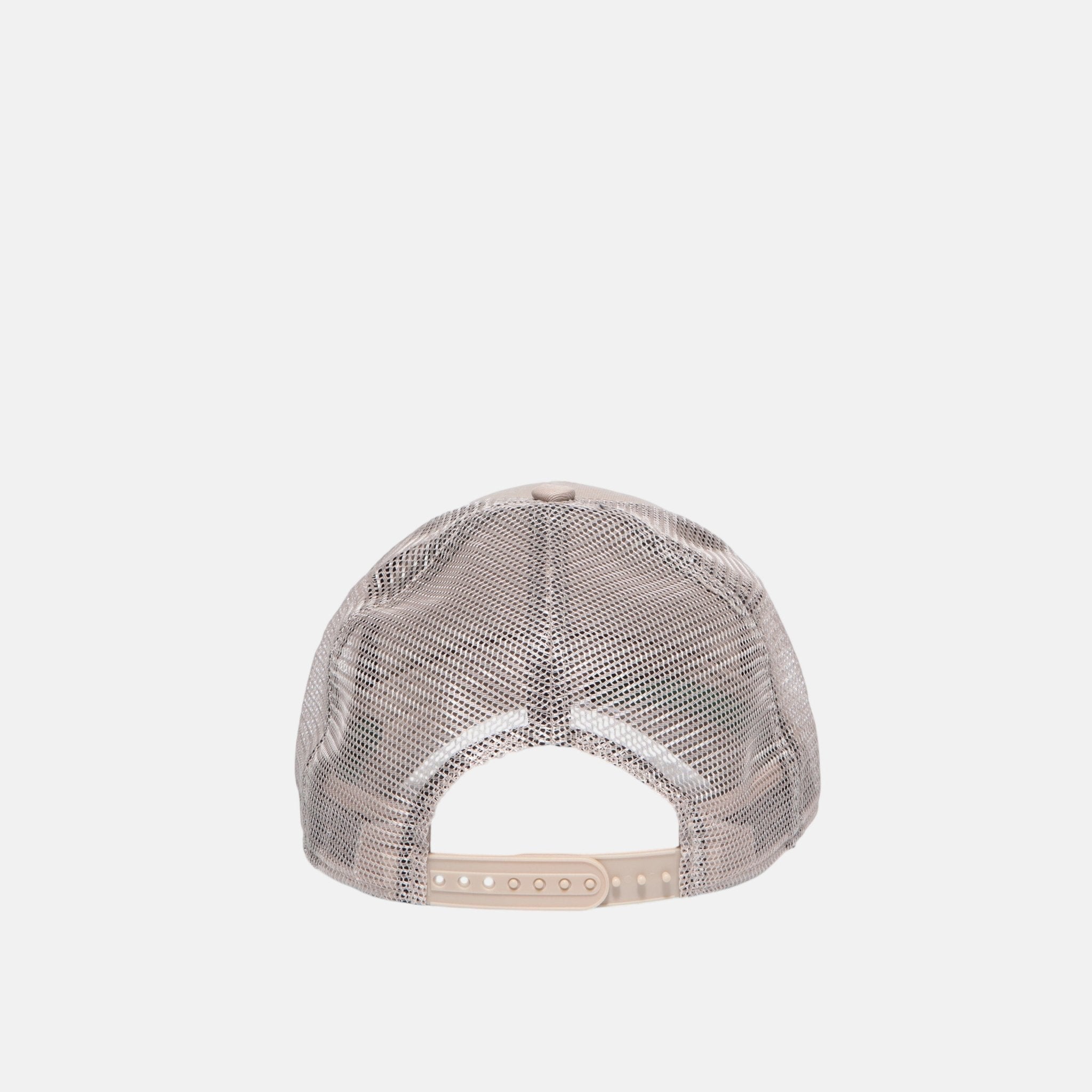 Christian Rose Small Plate Trucker Cap White | Studio DOS
