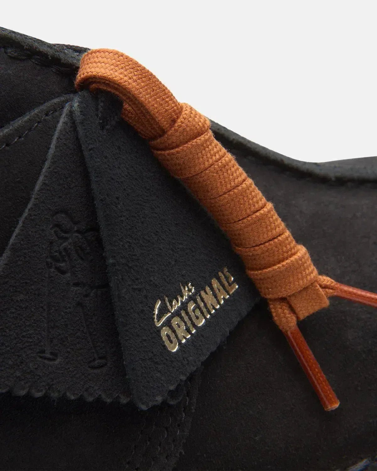 CLARKS ORIGINALS DESERT TREK SHOES BLACK SUEDE | Studio DOS