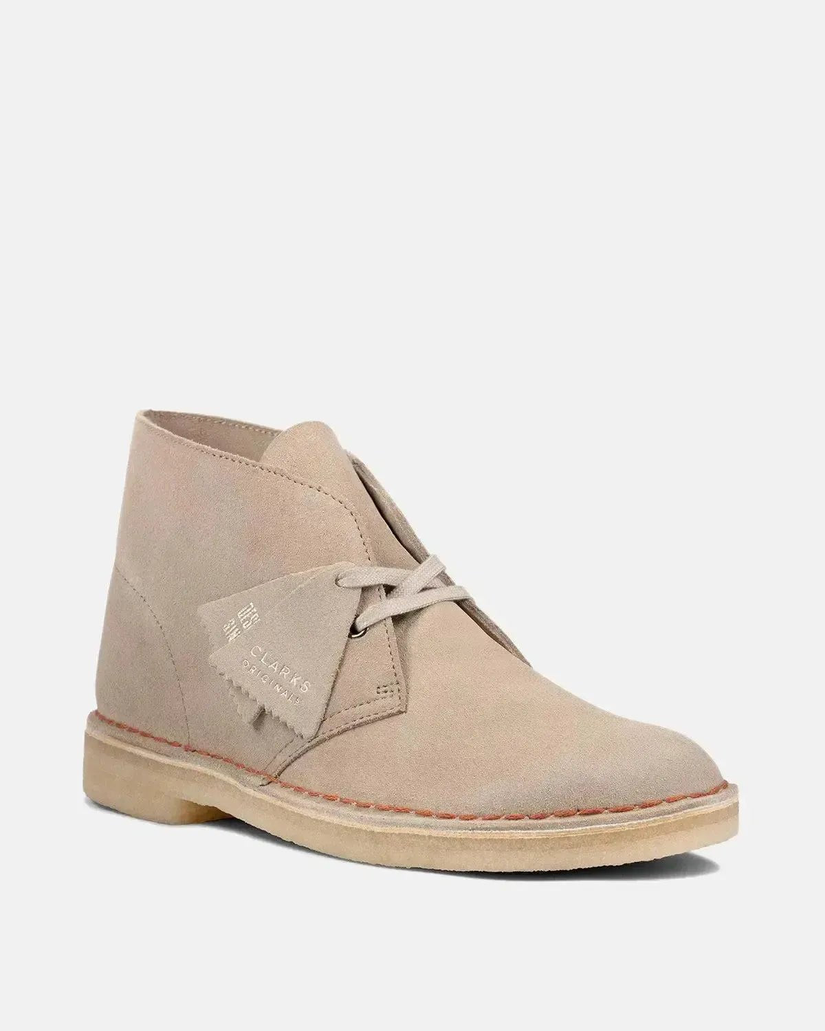 CLARKS ORIGINALS MENS DESERT BOOTS SAND SUEDE | Studio DOS