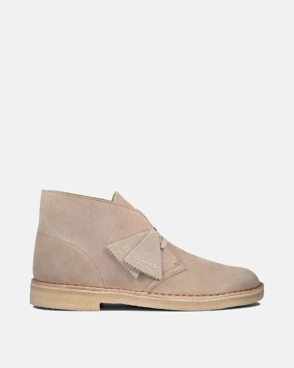 CLARKS ORIGINALS MENS DESERT BOOTS SAND SUEDE | Studio DOS