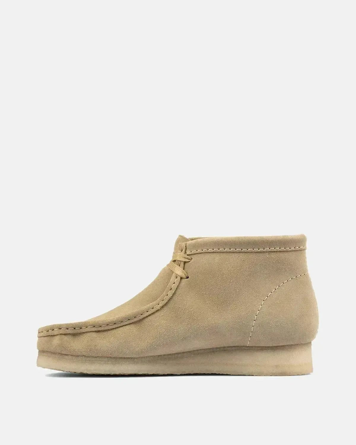 CLARKS ORIGINALS MENS WALLABEE BOOTS MAPLE SUEDE | Studio DOS