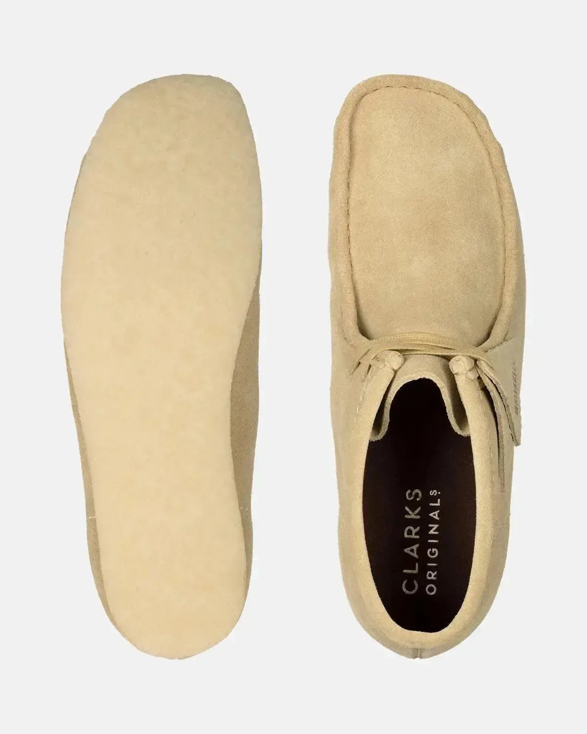 CLARKS ORIGINALS MENS WALLABEE BOOTS MAPLE SUEDE | Studio DOS