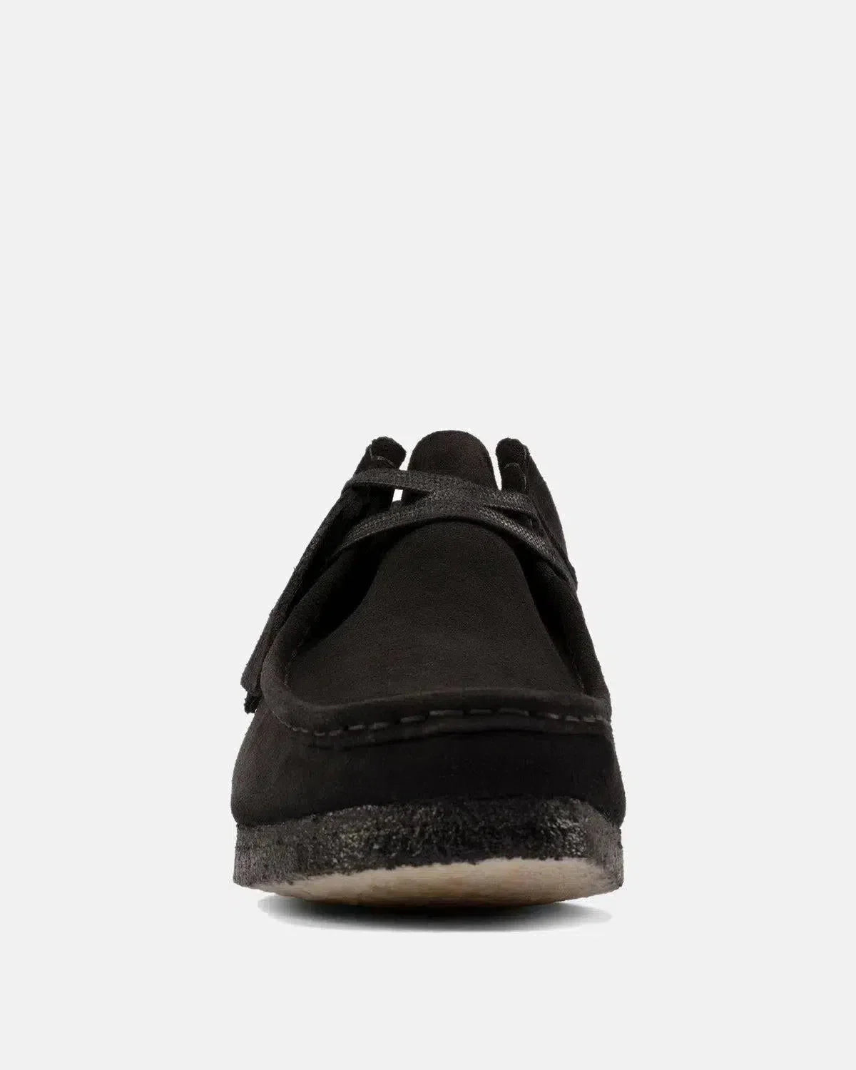 CLARKS ORIGINALS WALLABEE SHOES BLACK SUEDE | Studio DOS