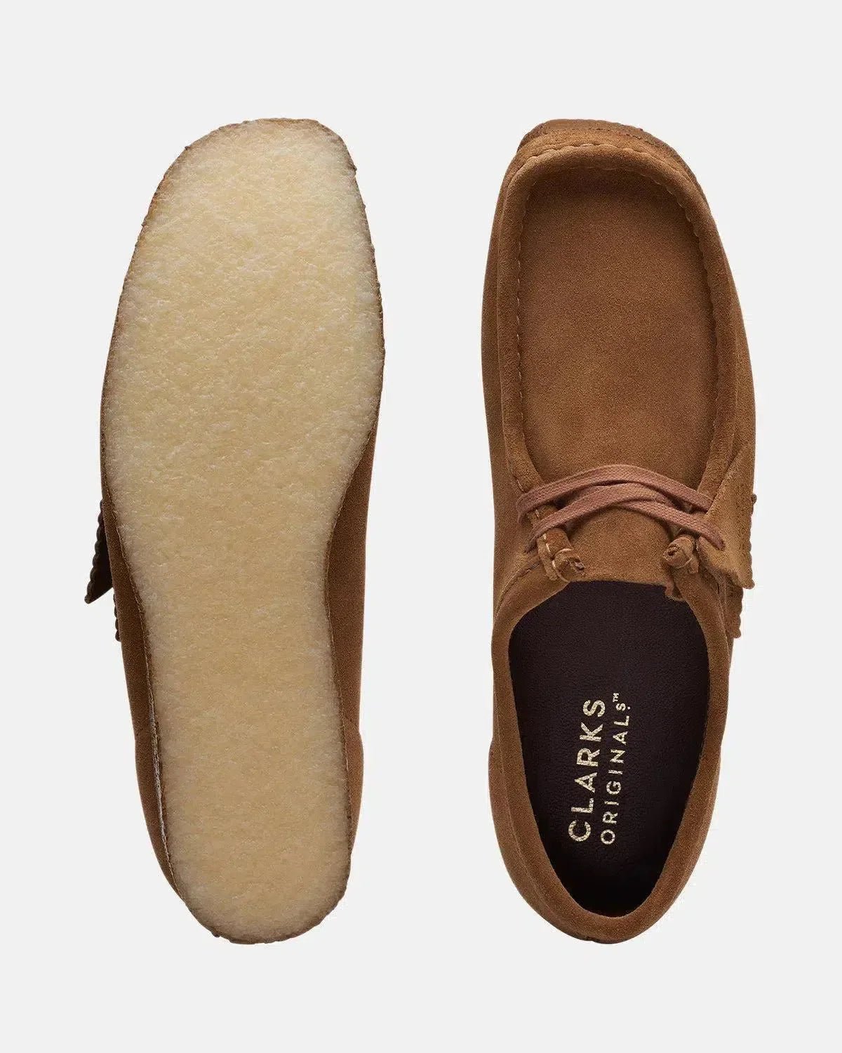 CLARKS ORIGINALS WALLABEE SHOES COLA SUEDE | Studio DOS