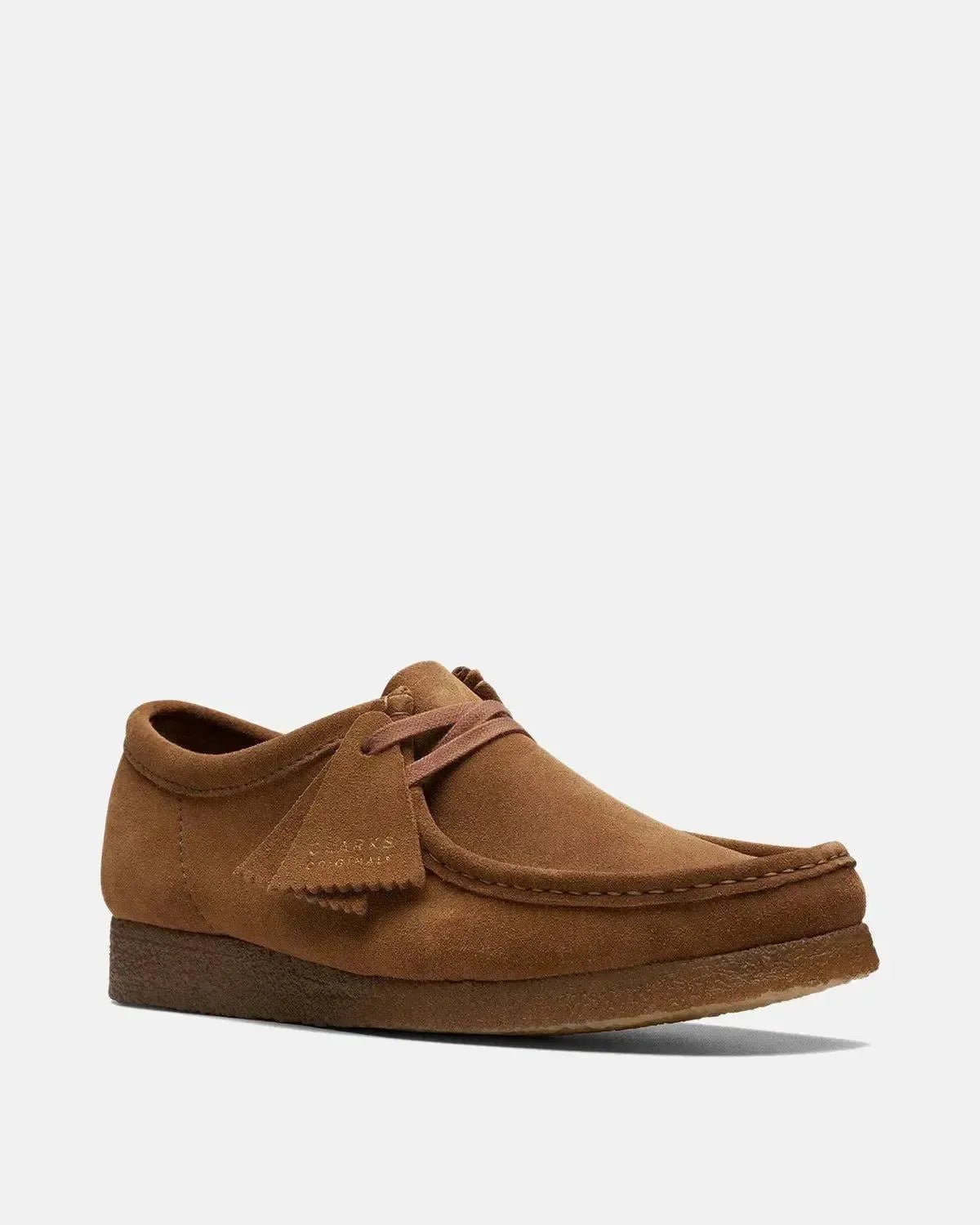 CLARKS ORIGINALS WALLABEE SHOES COLA SUEDE | Studio DOS
