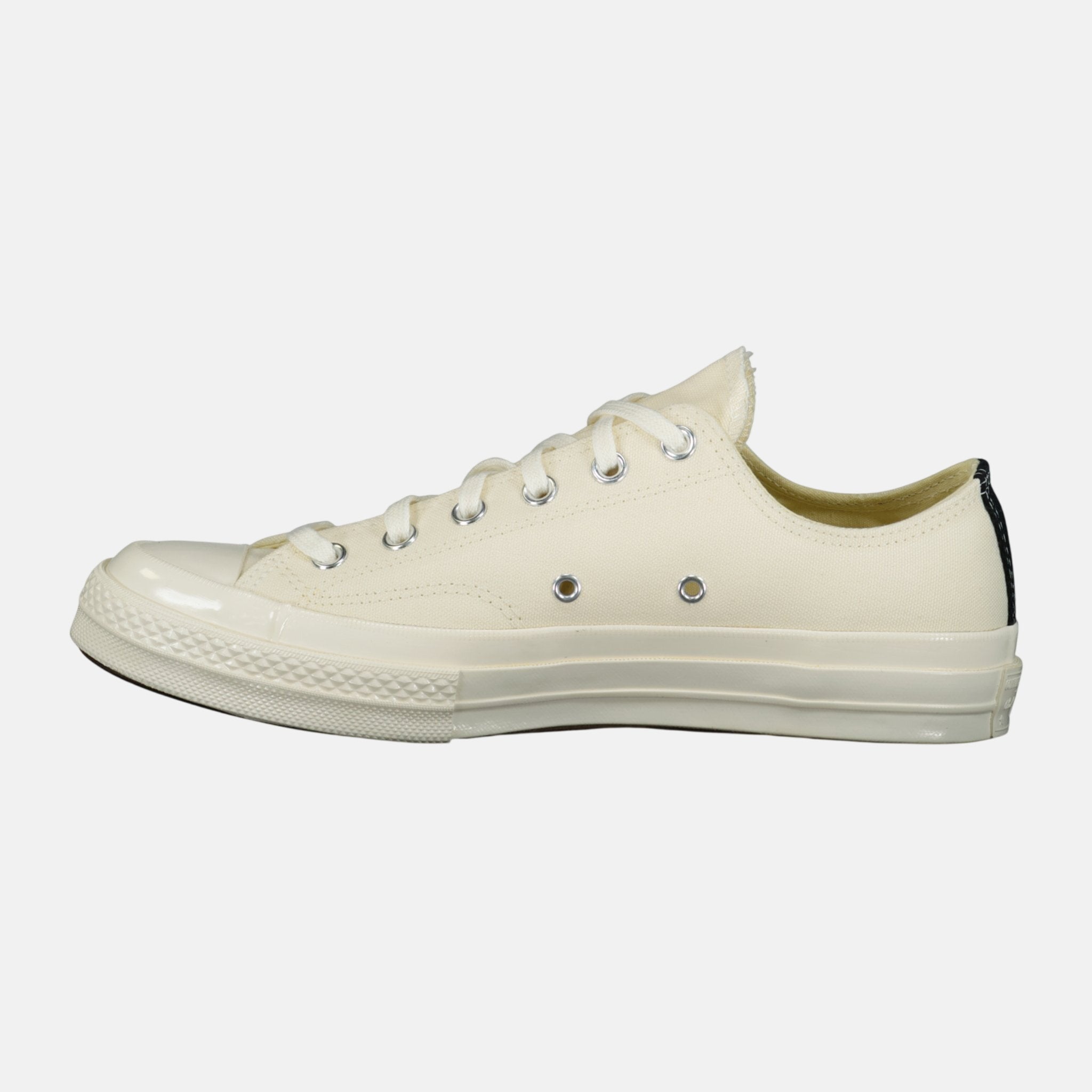 Comme Des Garcons Play X Converse 'Chuck Taylor' Low Trainers Beige | Studio DOS