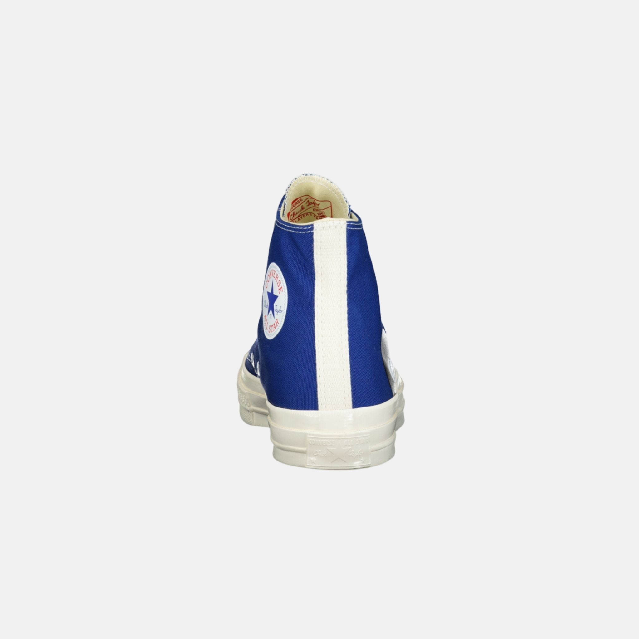 Comme Des Garcons Play X Converse 'Chuck Taylor' Trainers Blue | Studio DOS