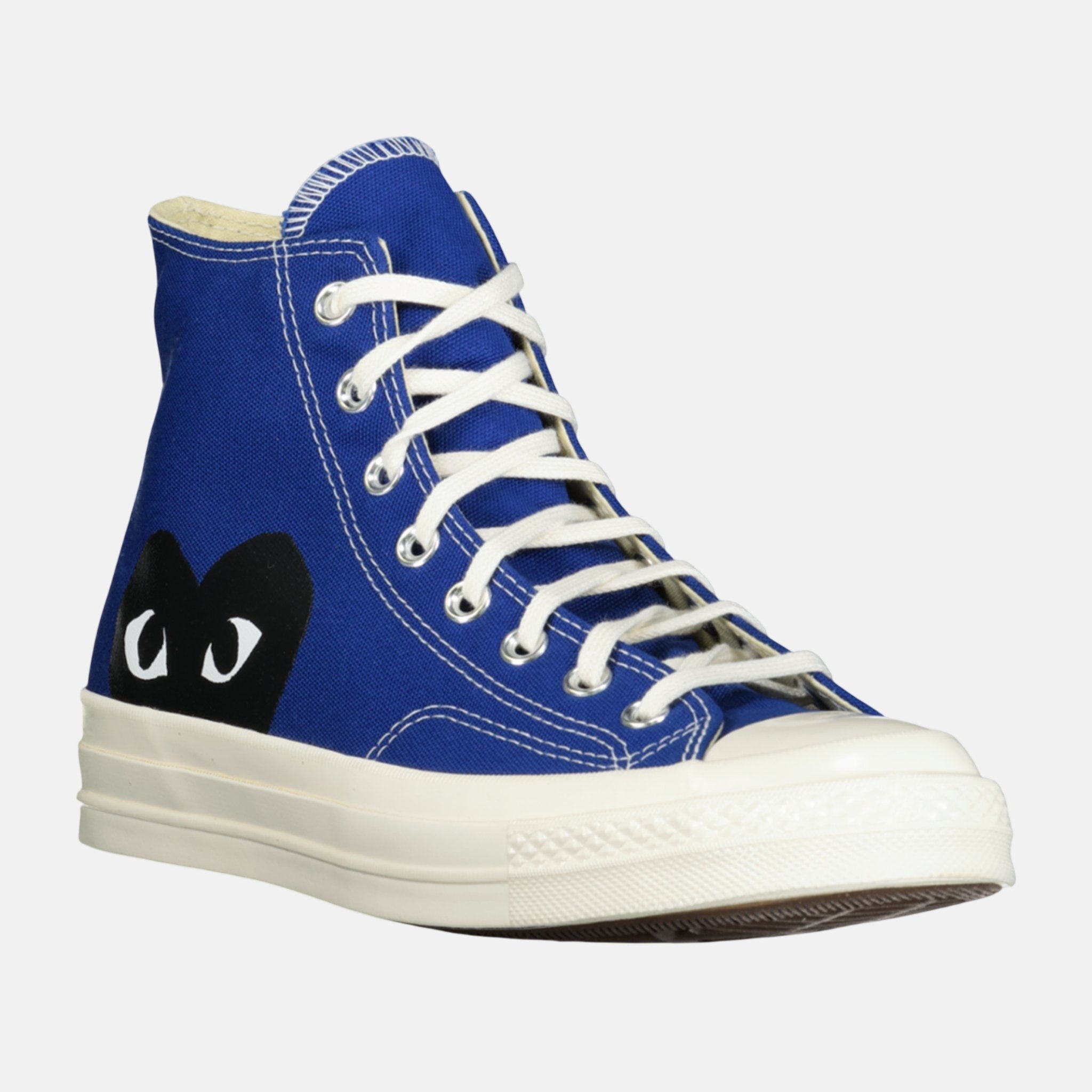 Comme Des Garcons Play X Converse 'Chuck Taylor' Trainers Blue | Studio DOS