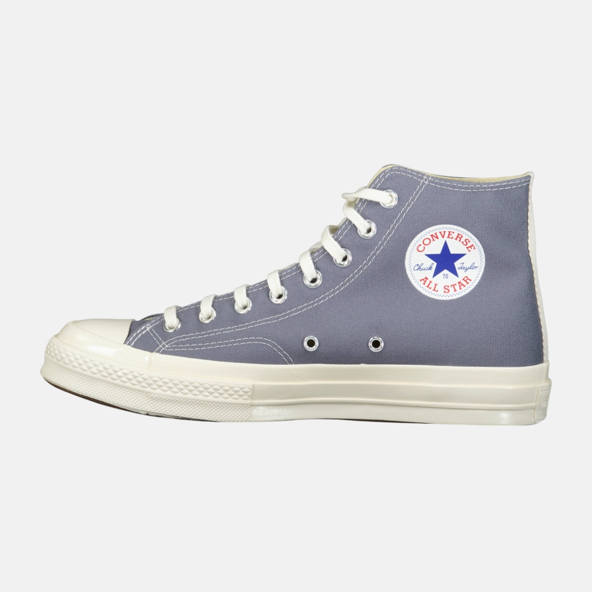 Comme Des Garcons Play X Converse 'Chuck Taylor' Trainers Grey | Studio DOS