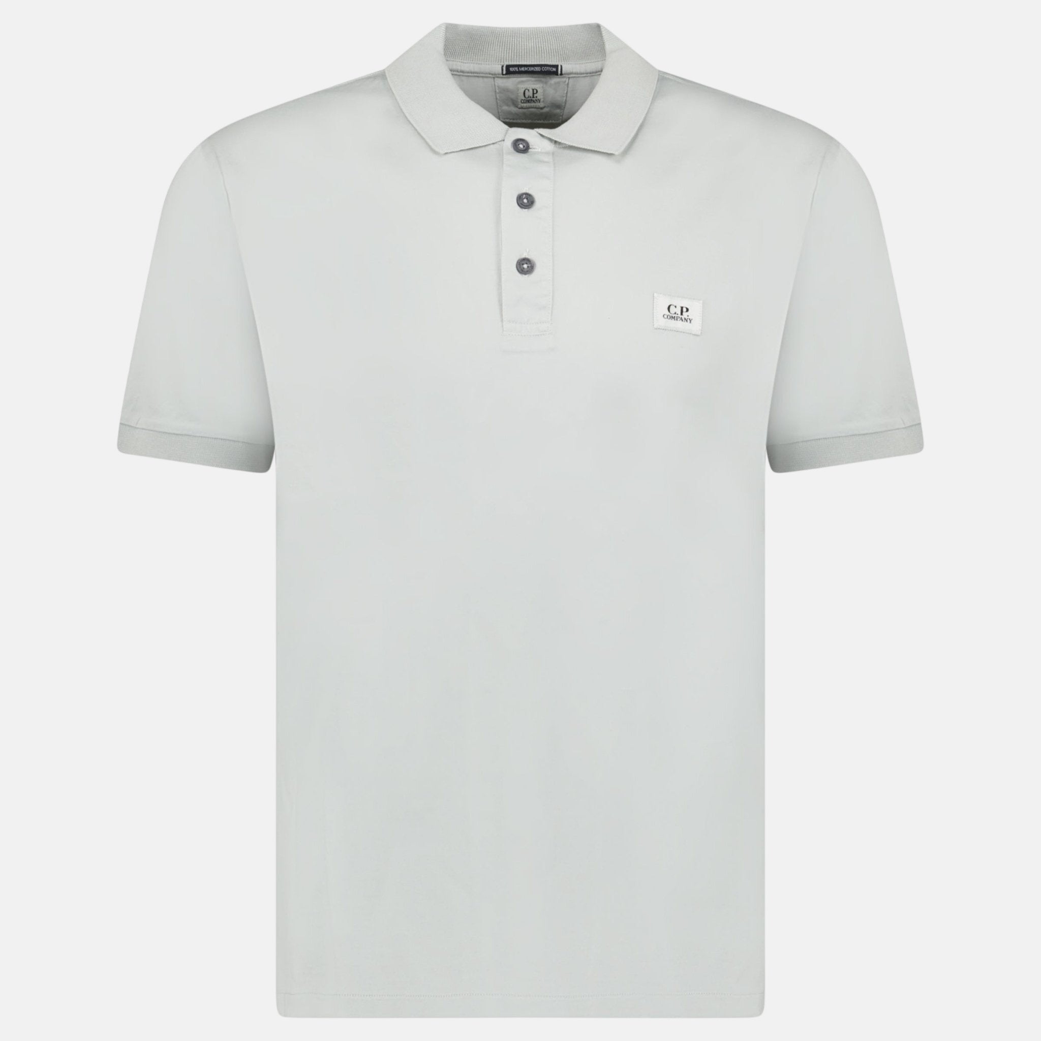 CP Company 70/2 Mercerized Polo Shirt Blue Fox | Studio DOS