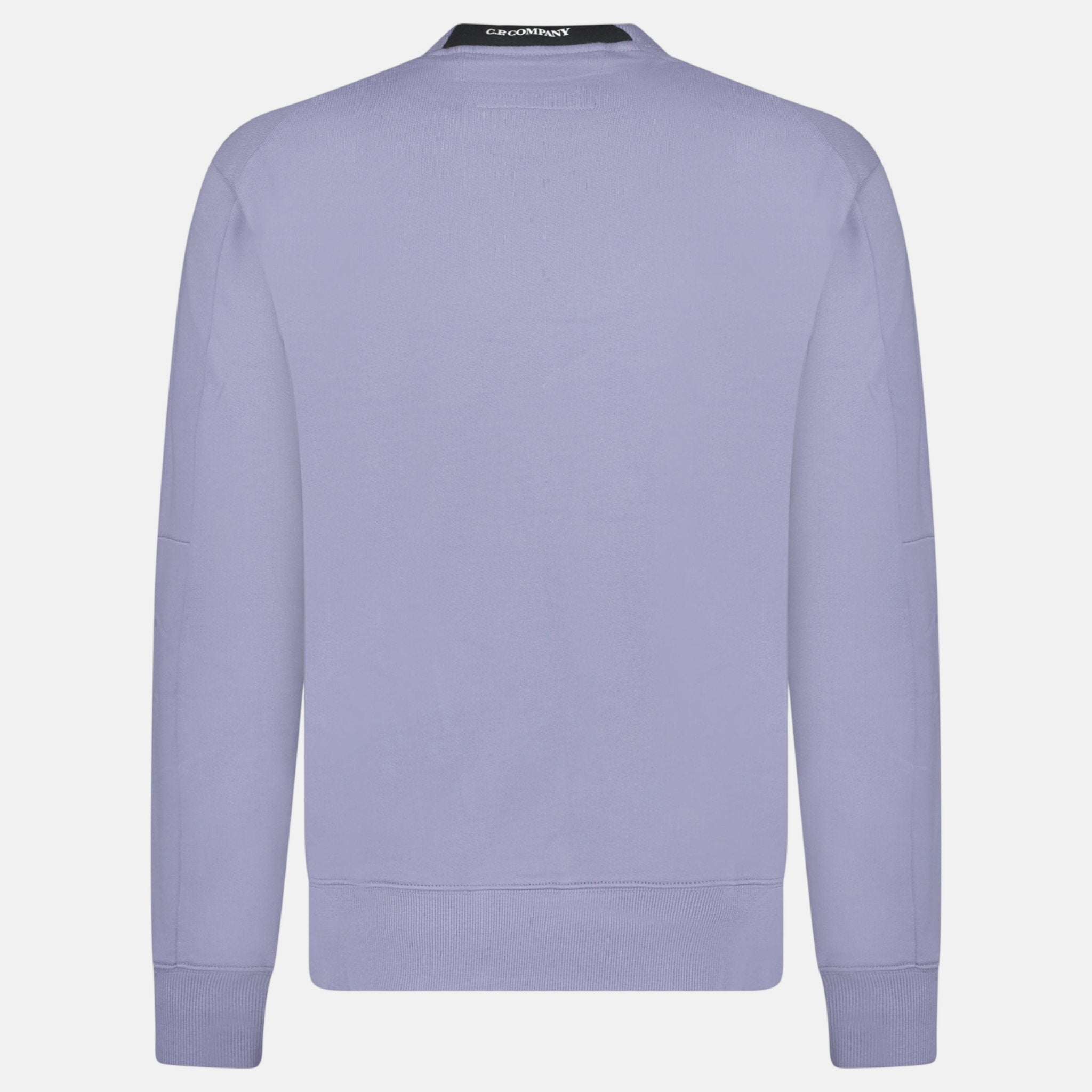 CP Company Arm Lens Diagonal Sweatshirt Lavender | Studio DOS