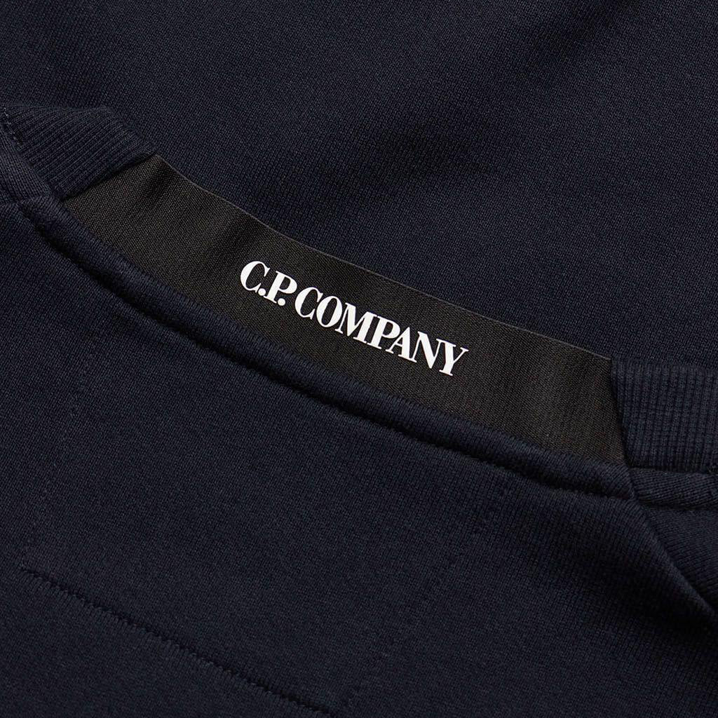 CP Company Arm Lens Thick Sweatshirt Navy | Studio DOS