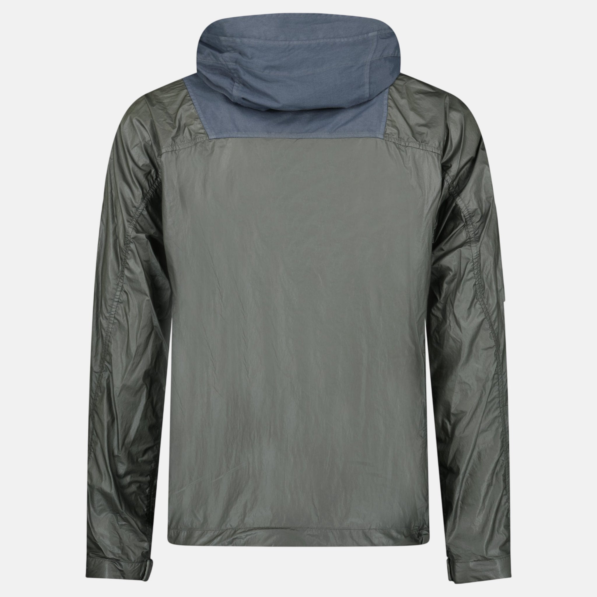 CP Company CS II Mixed Hooded Lens Jacket Smoked Pearl | Studio DOS