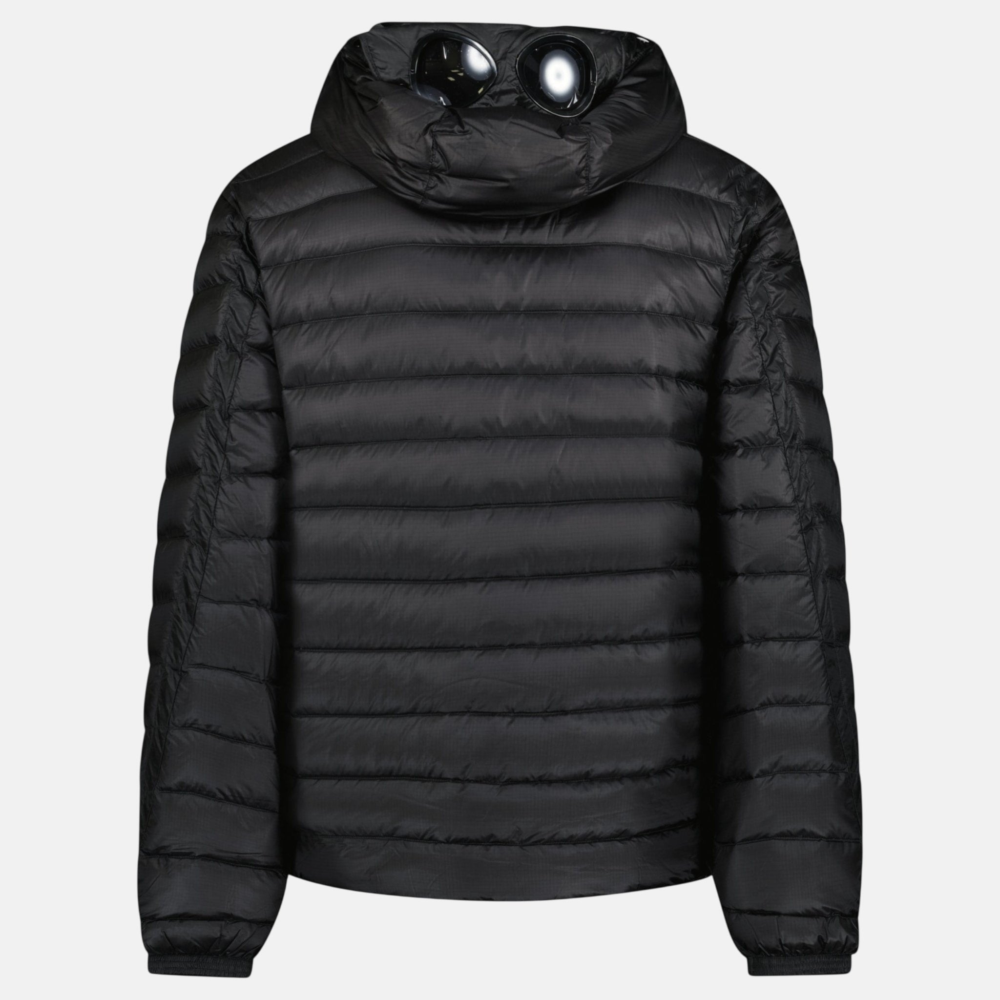 CP Company D.D. Padded Goggle Down Jacket Black | Studio DOS