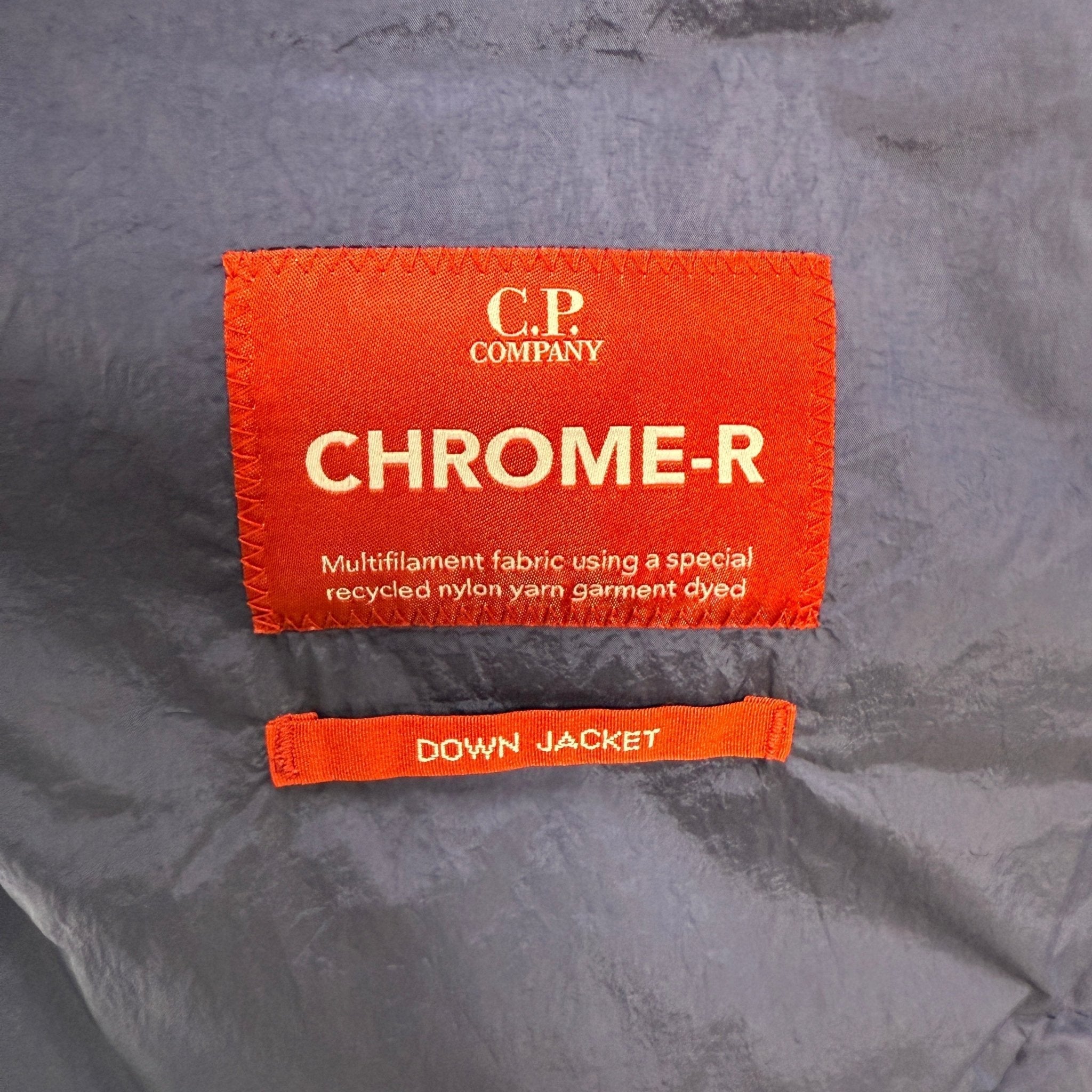 CP Company Eco - Chrome R Goggle Jacket Estate Blue | Studio DOS