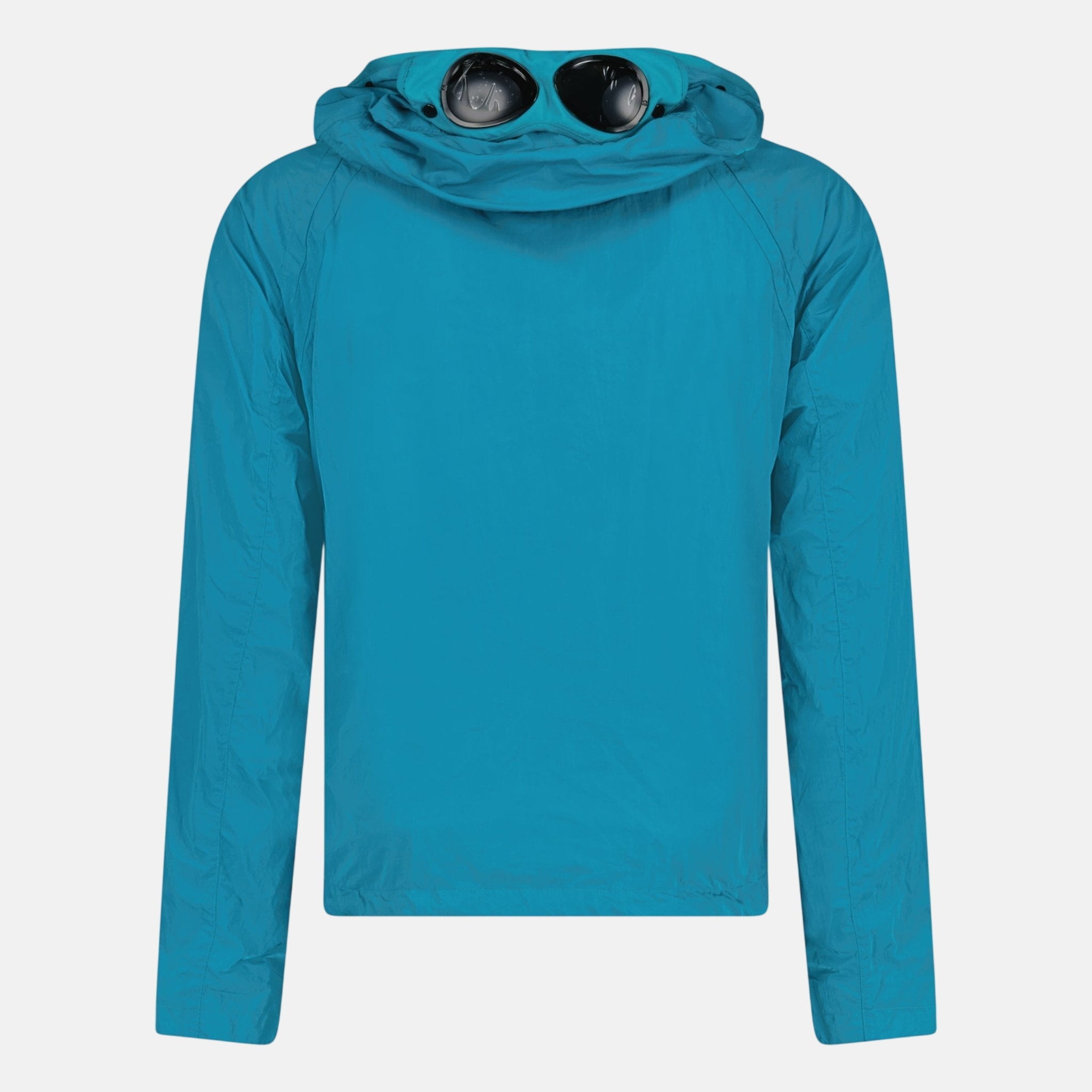 CP Company Goggle Hood Chrome Jacket Turquoise | Studio DOS