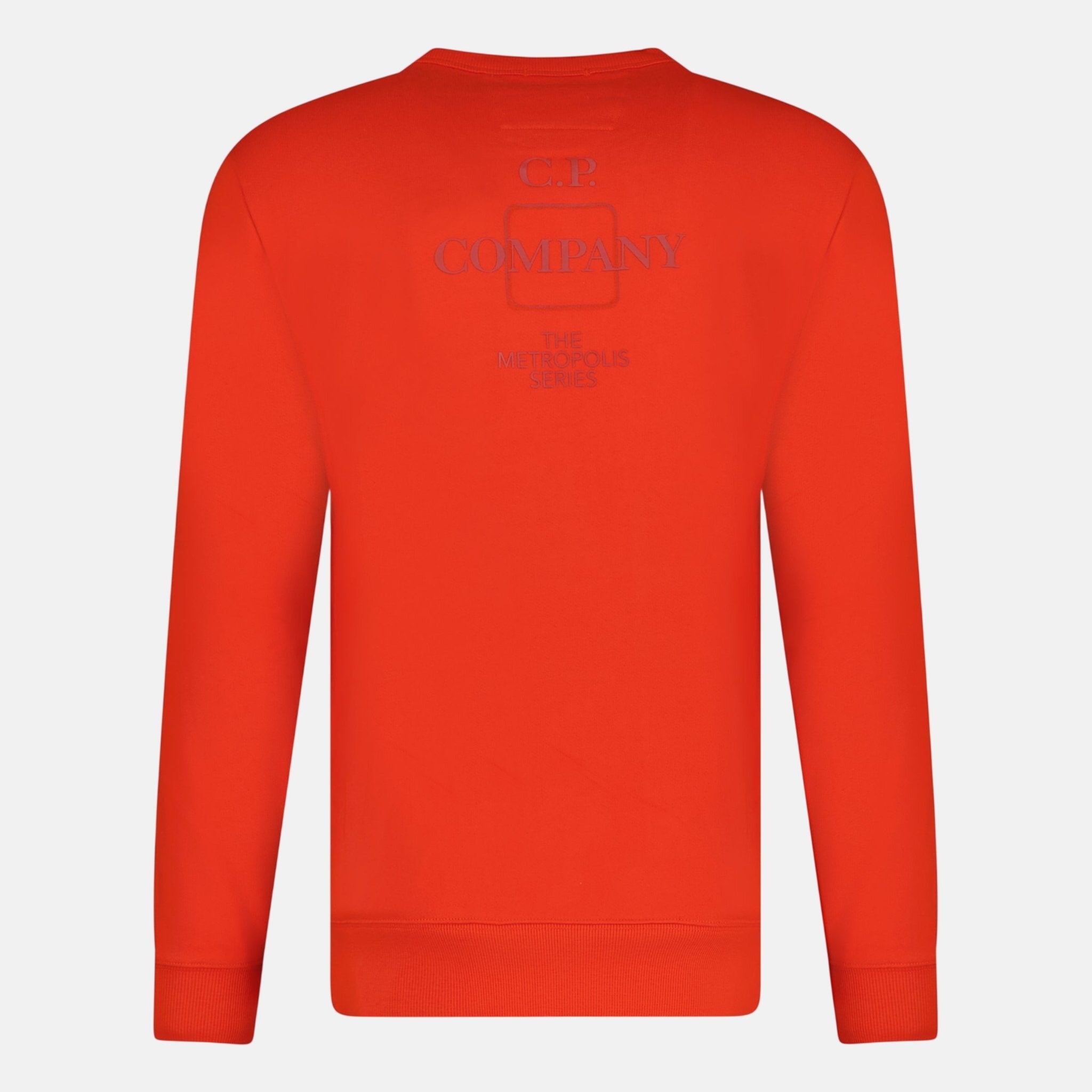 CP Company Patch Logo Sweatshirt Red | Studio DOS