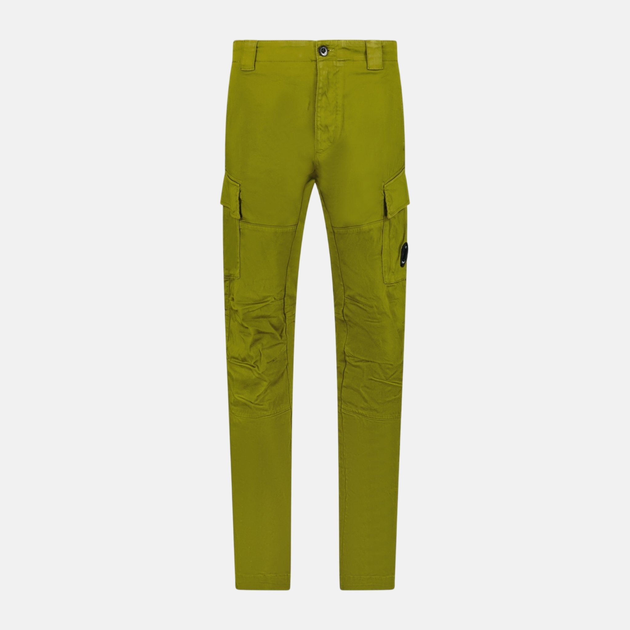 CP Company Stretch Sateen Cargo Pants Green | Studio DOS