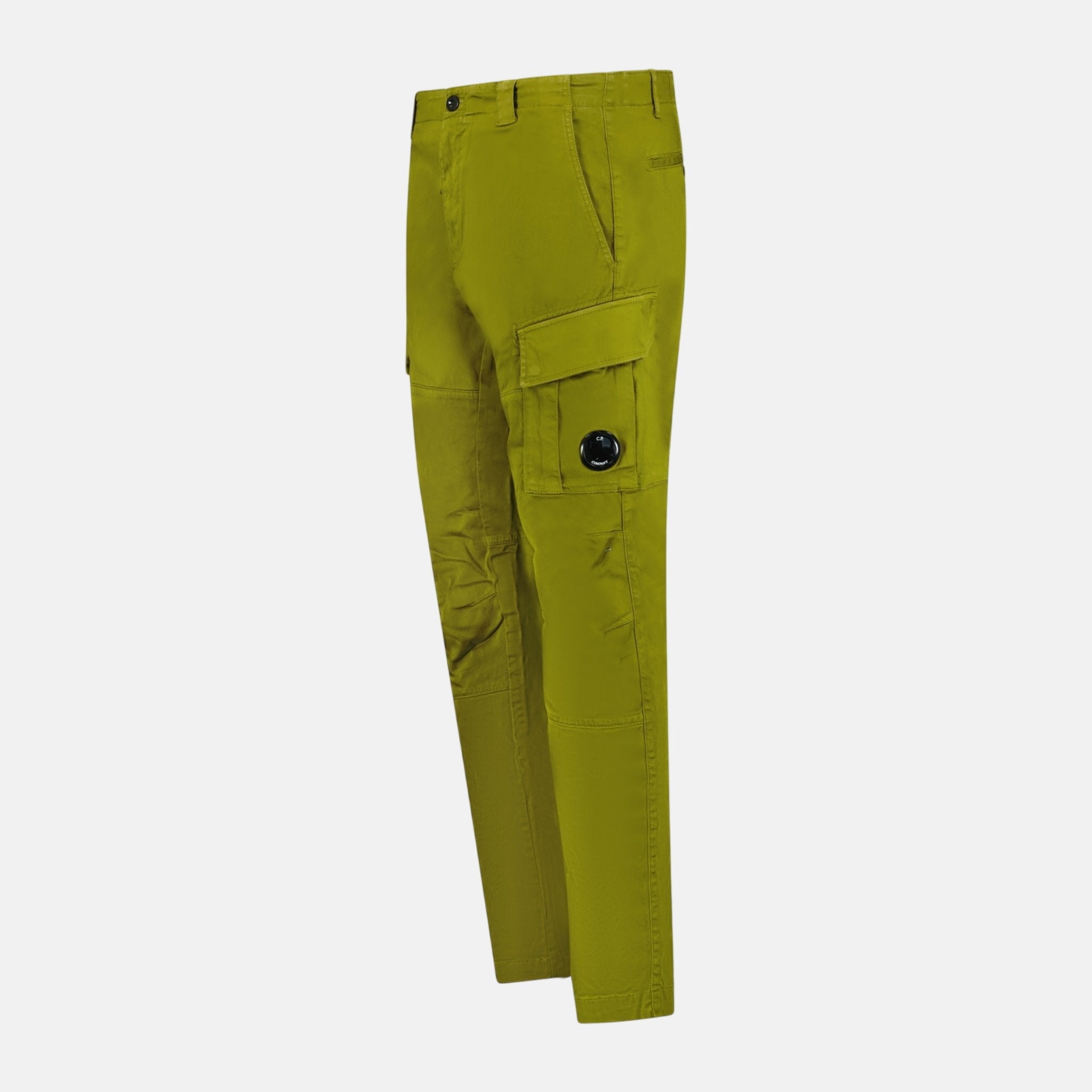 CP Company Stretch Sateen Cargo Pants Green | Studio DOS