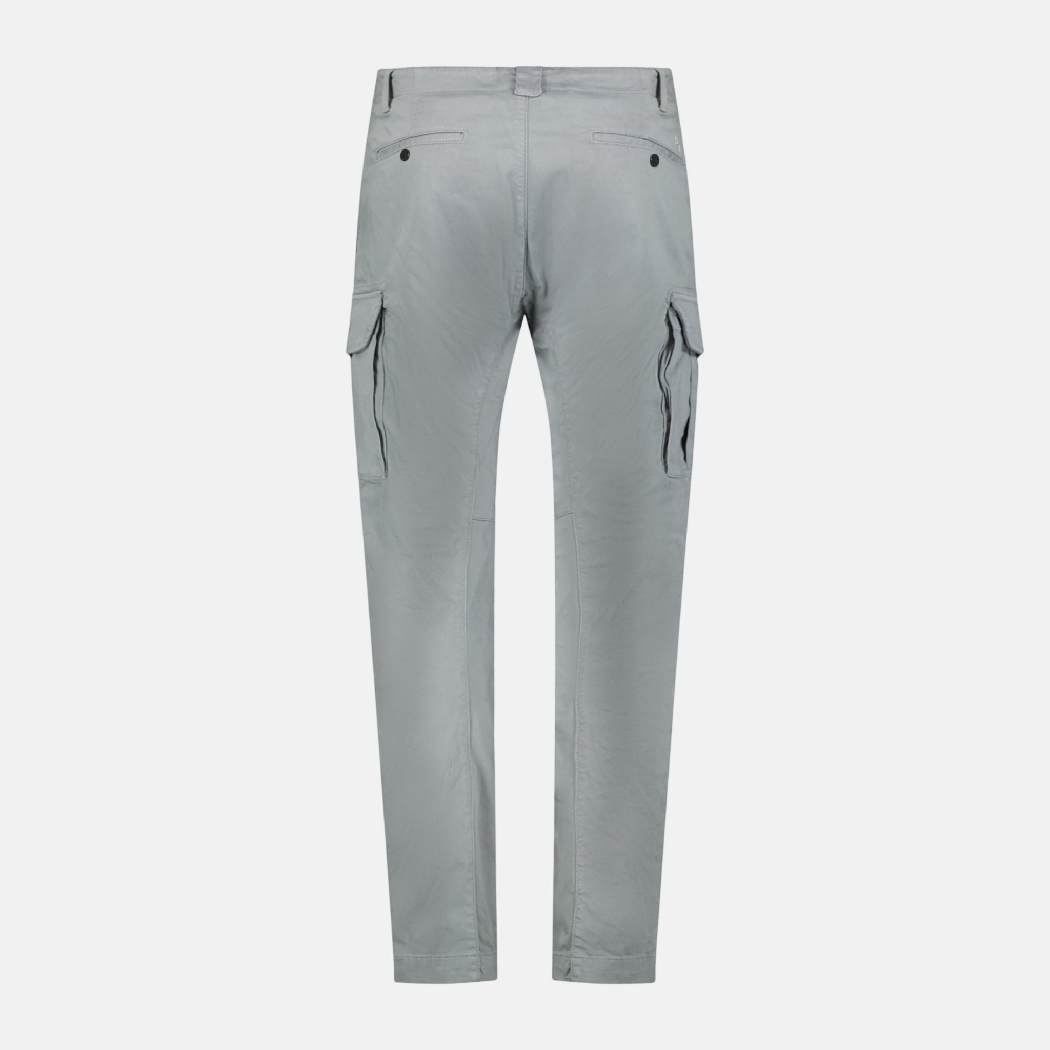 CP Company Stretch Sateen Cargo Pants Grey | Studio DOS