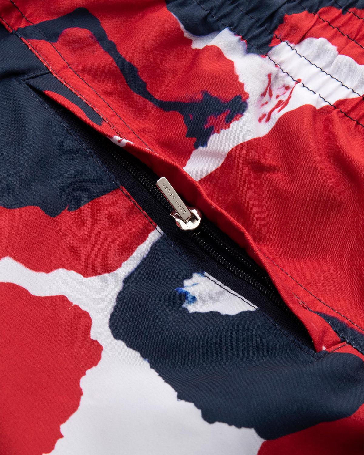 DEREK ROSE MAUI 29 SWIM SHORTS RED | Studio DOS