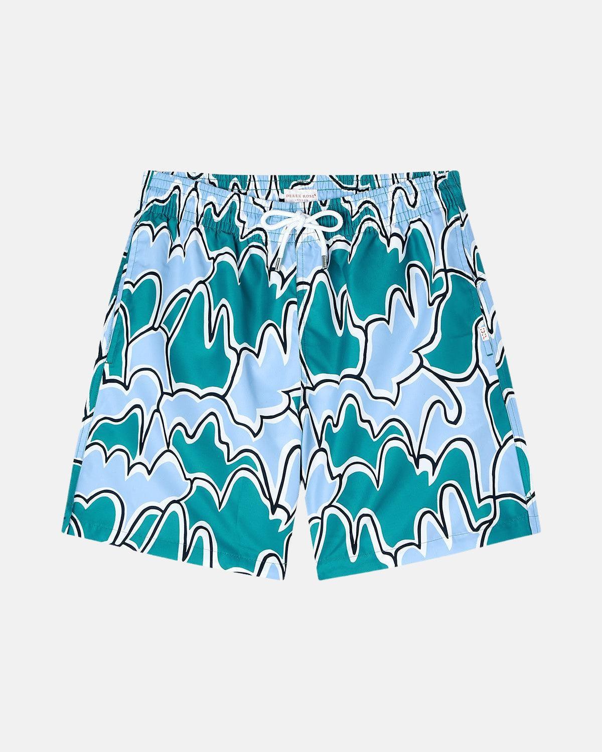 DEREK ROSE MAUI 45 SWIM SHORTS MULTI | Studio DOS by Designer