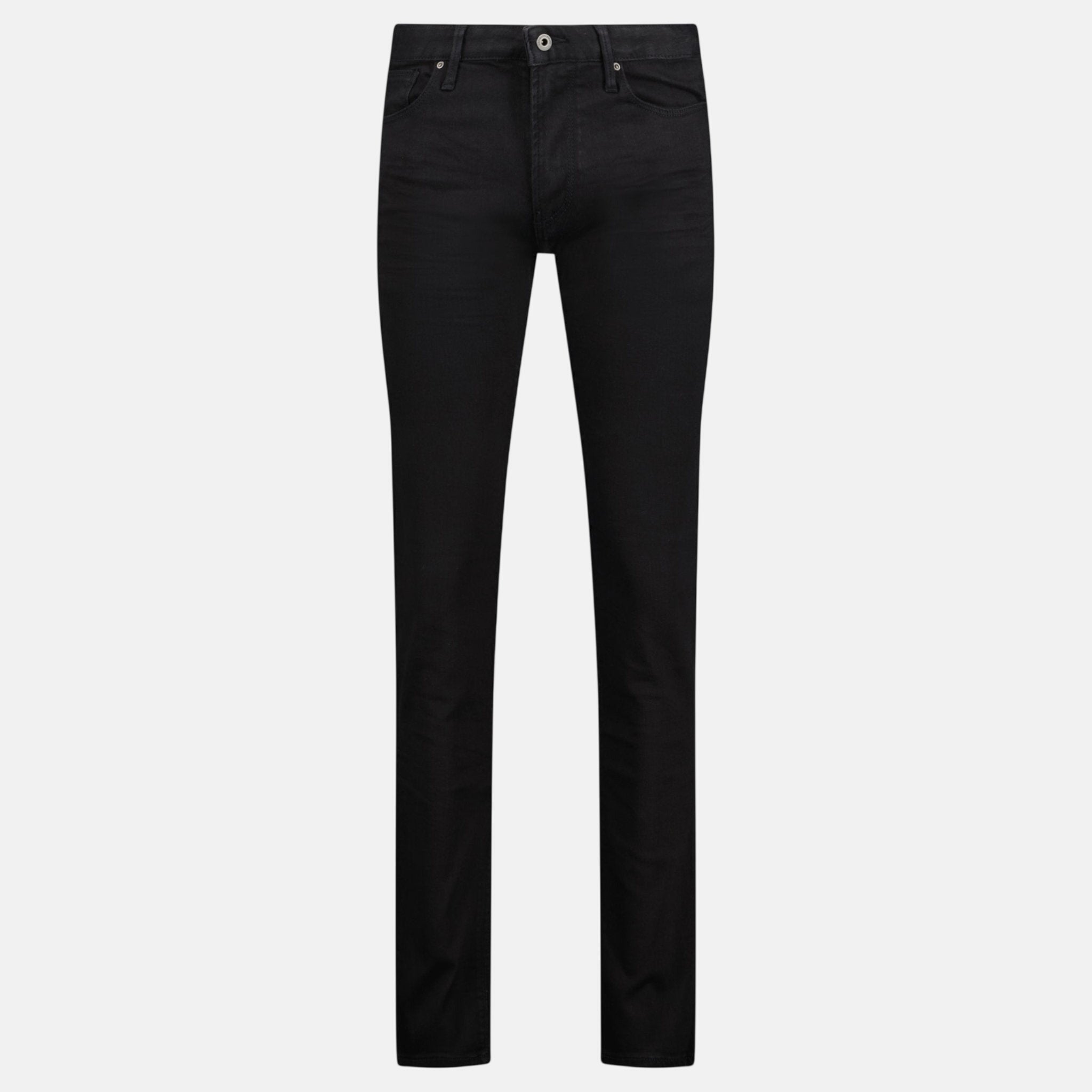 Emporio Armani J06 Slim Fit 5 Pocket Jeans Black | Studio DOS