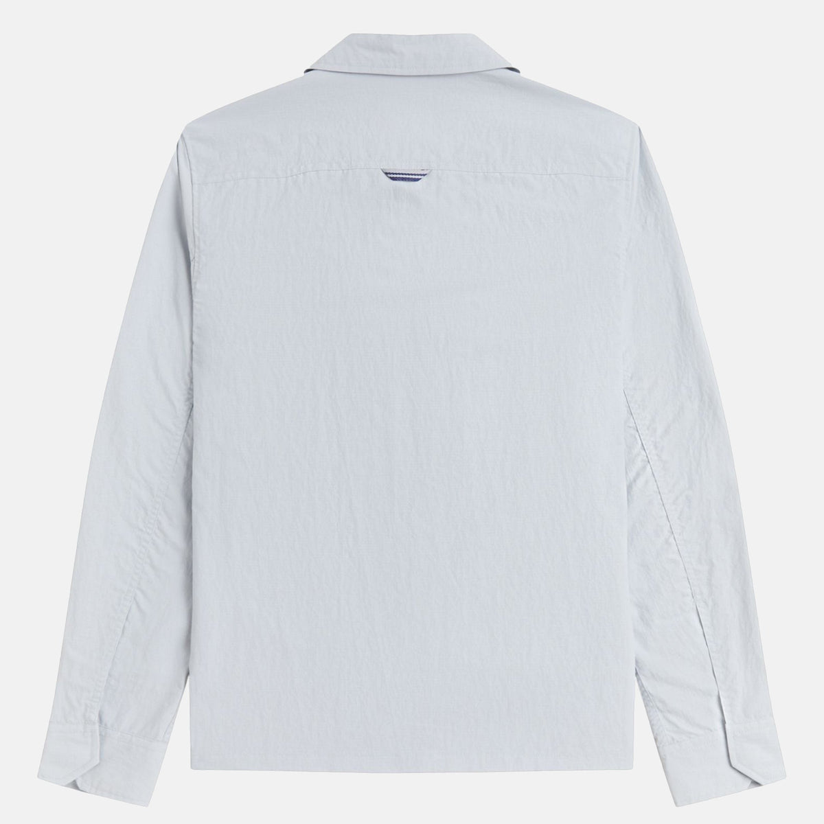 Fred Perry Ripstop Pocket Overshirt Dusky Blue | Studio DOS
