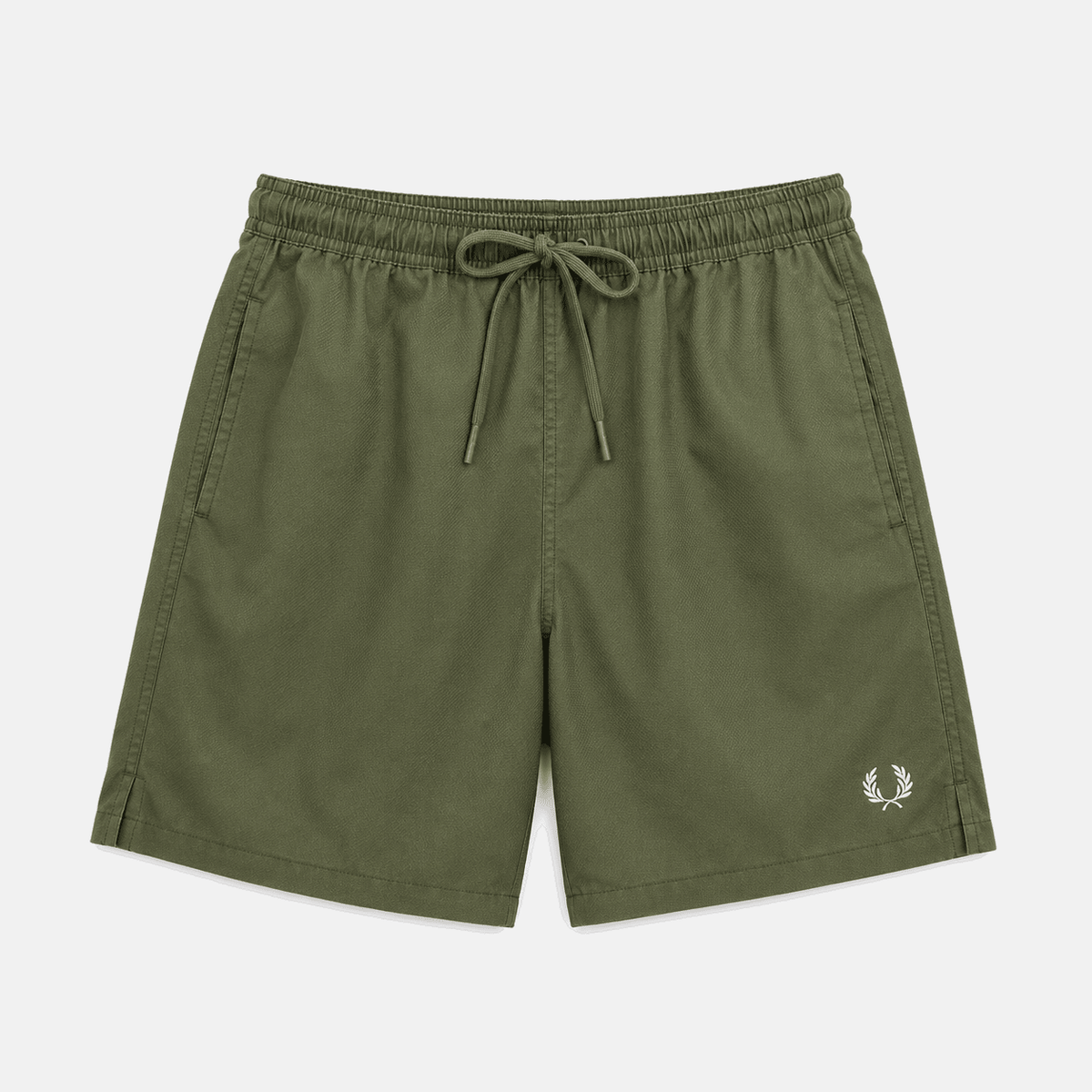 Fred Perry Swim Shorts Laurel Wreath Green | Studio DOS