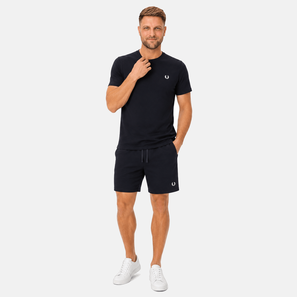 Fred Perry Swim Shorts Navy | Studio DOS