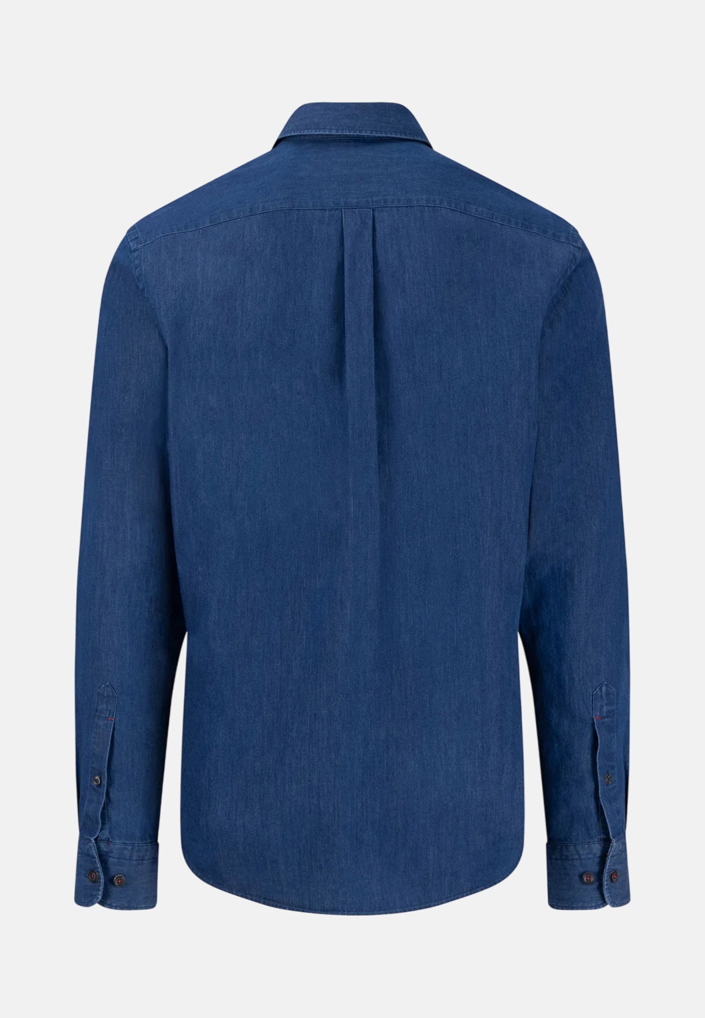 Fynch-Hatton Button Down Denim Shirt Dark Wash