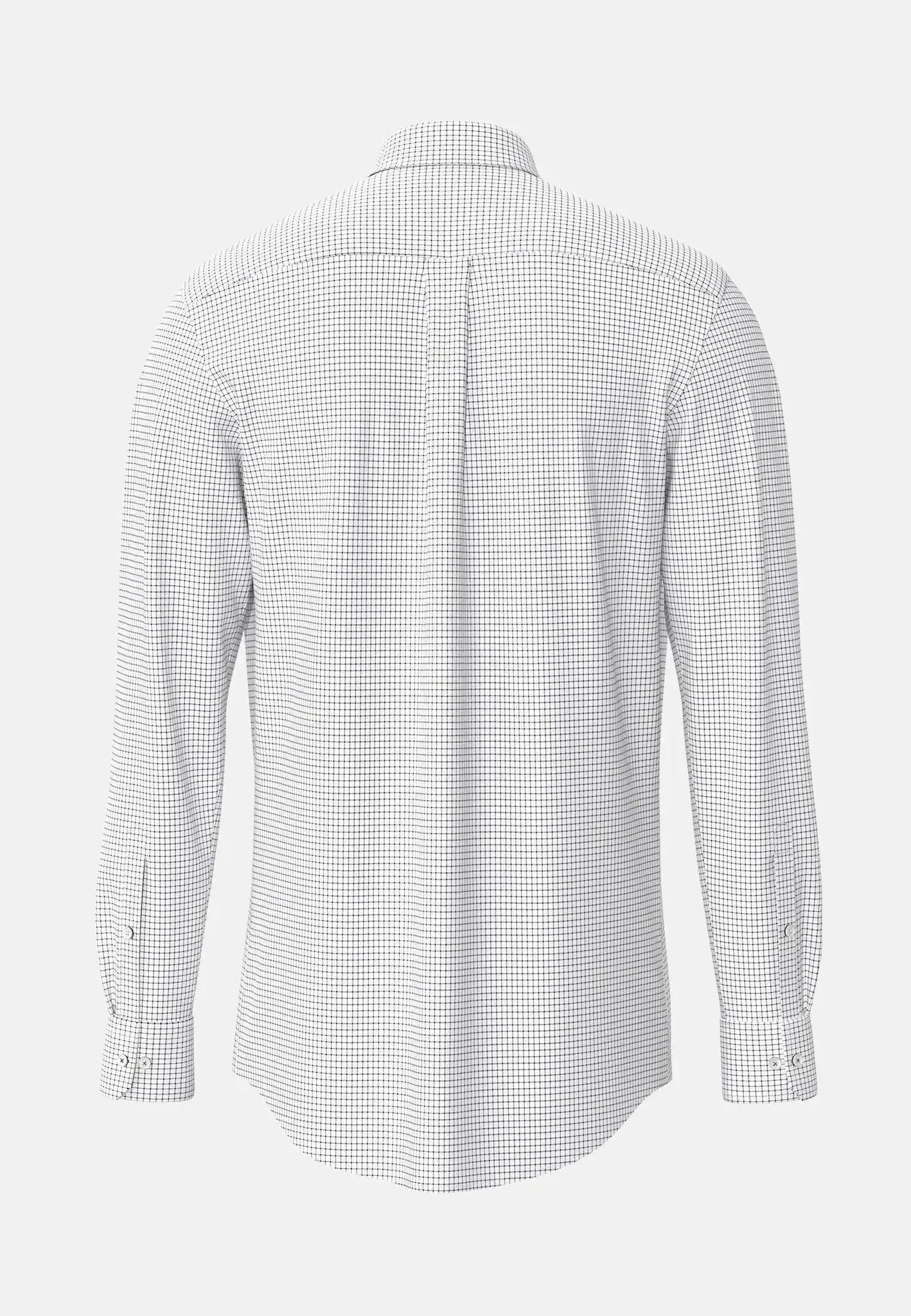Fynch - Hatton Button Down Oxford Shirt Navy Check | Studio DOS
