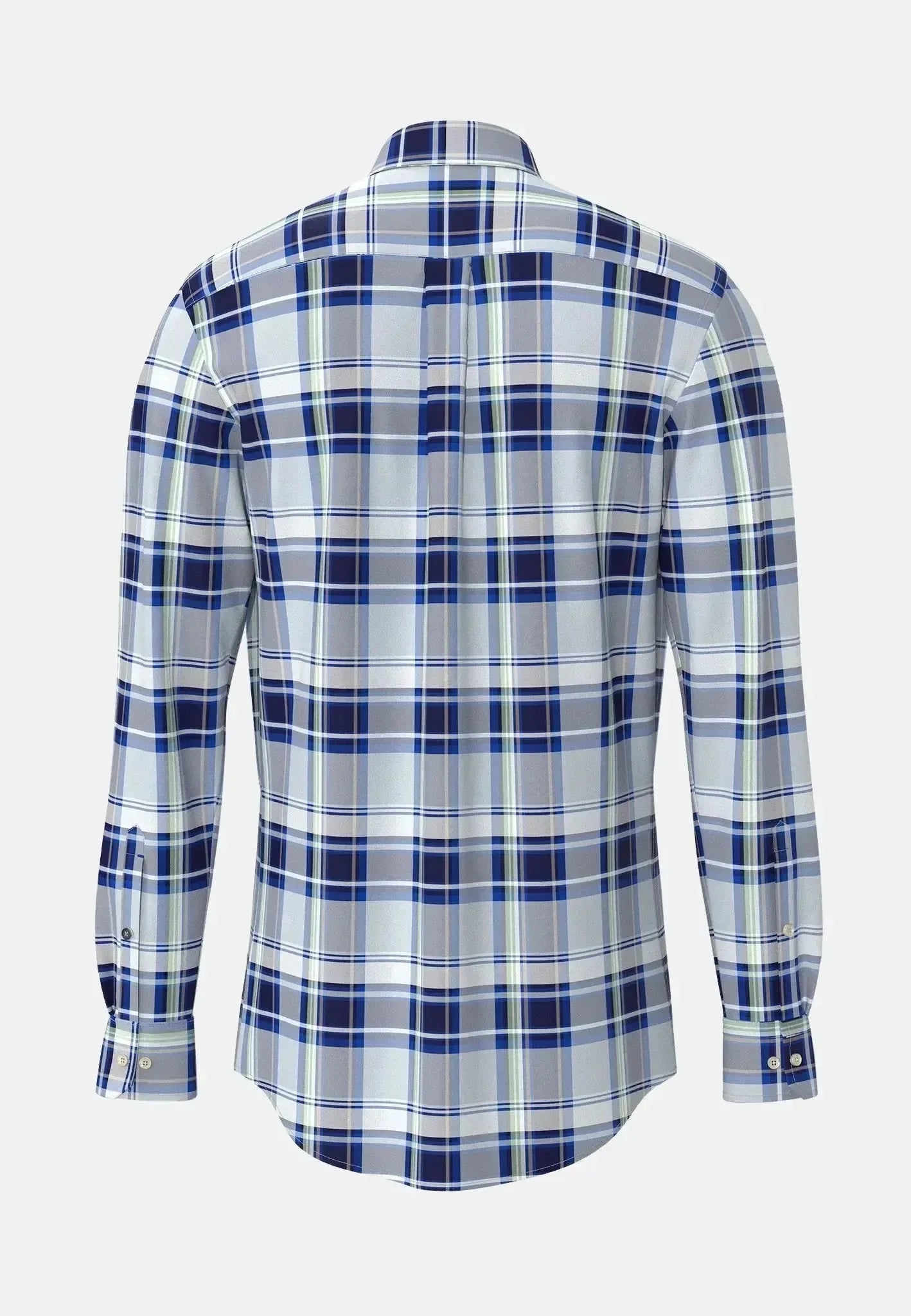 Fynch-Hatton Colorful Combi Check Shirt Navy