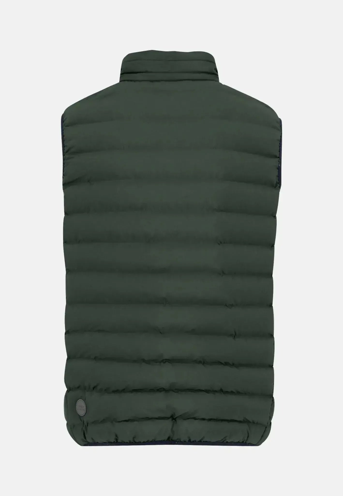 Fynch - Hatton Mens Basic Light Weight Gilet Dark Ivy | Studio DOS