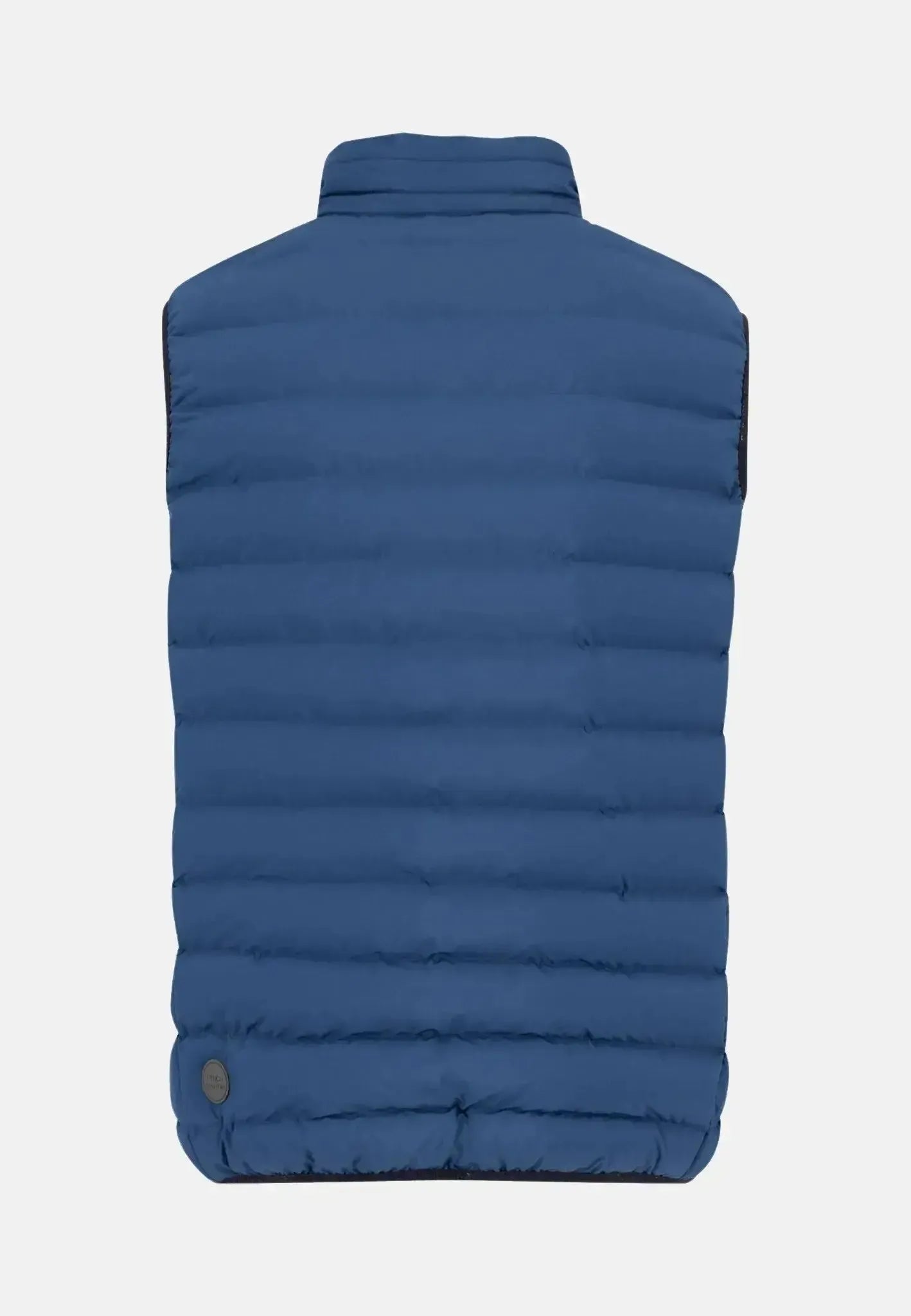 Fynch - Hatton Mens Basic Light Weight Gilet Misty Blue | Studio DOS