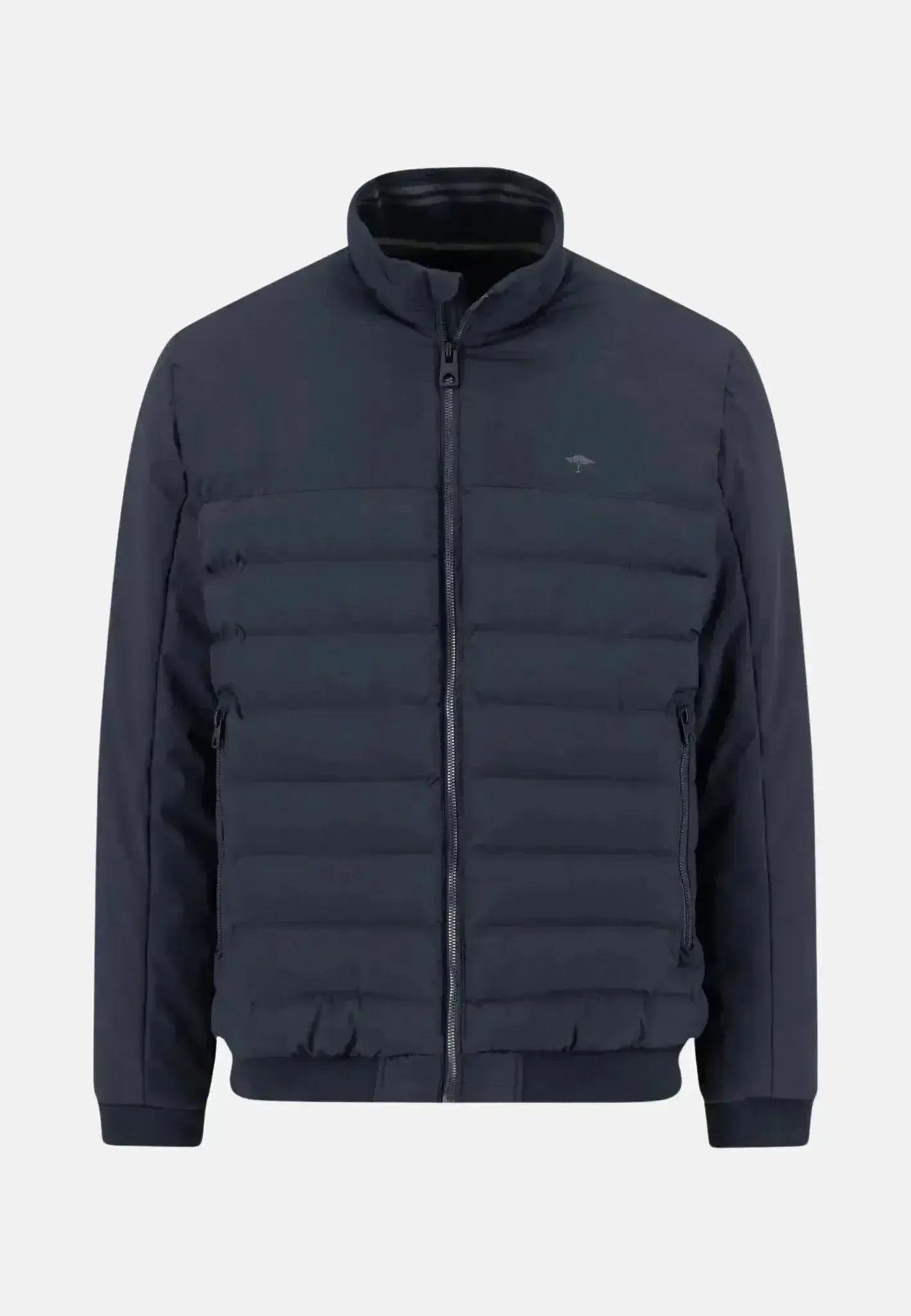 Fynch - Hatton Mens Basic Puffer Hybrid Jacket Dark Navy | Studio DOS