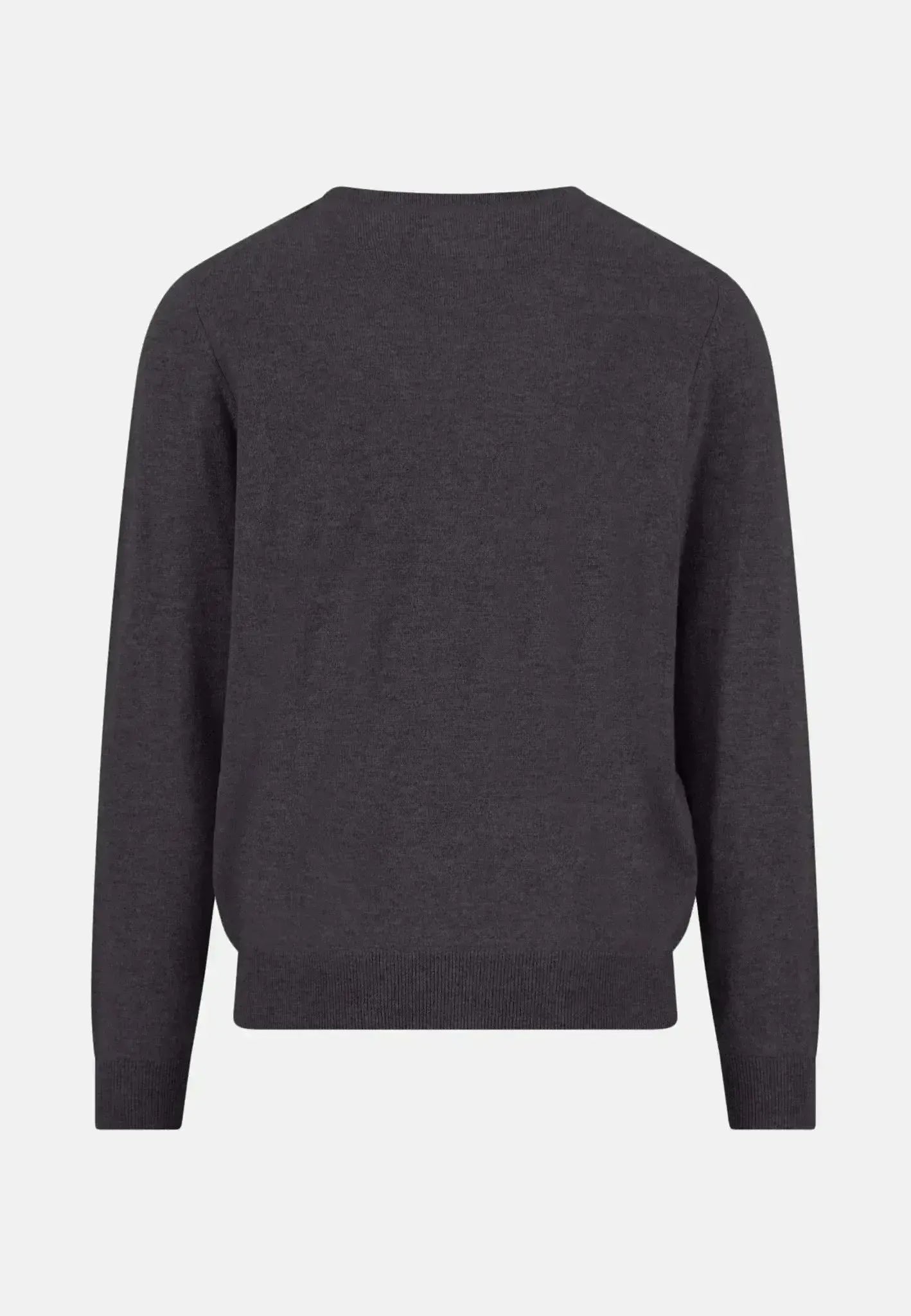 Fynch - Hatton Mens Merino Wool Cashmere Crewneck Knit Charcoal | Studio DOS