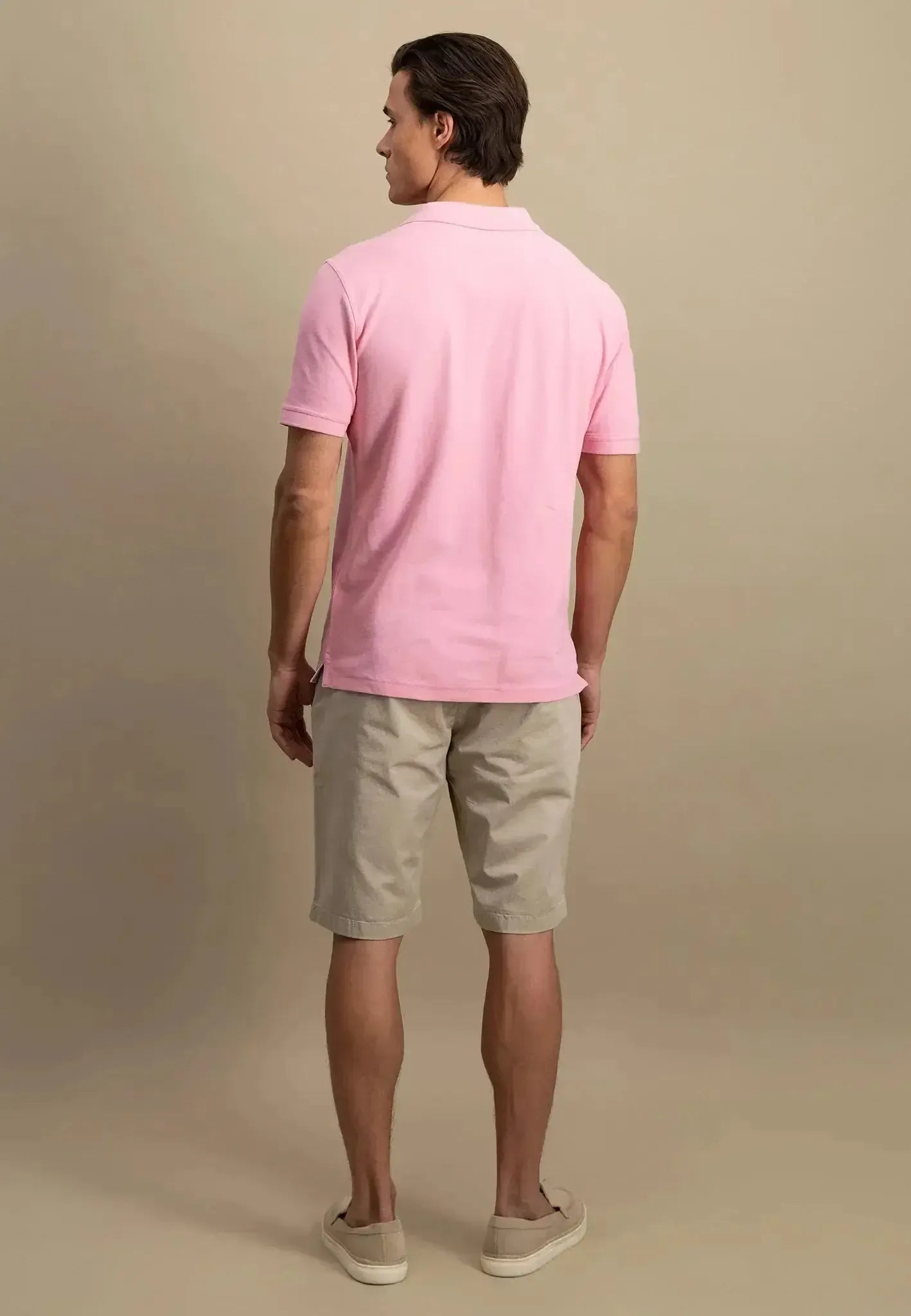 Fynch - Hatton Mens Premium Cotton Polo Shirt Peony | Studio DOS