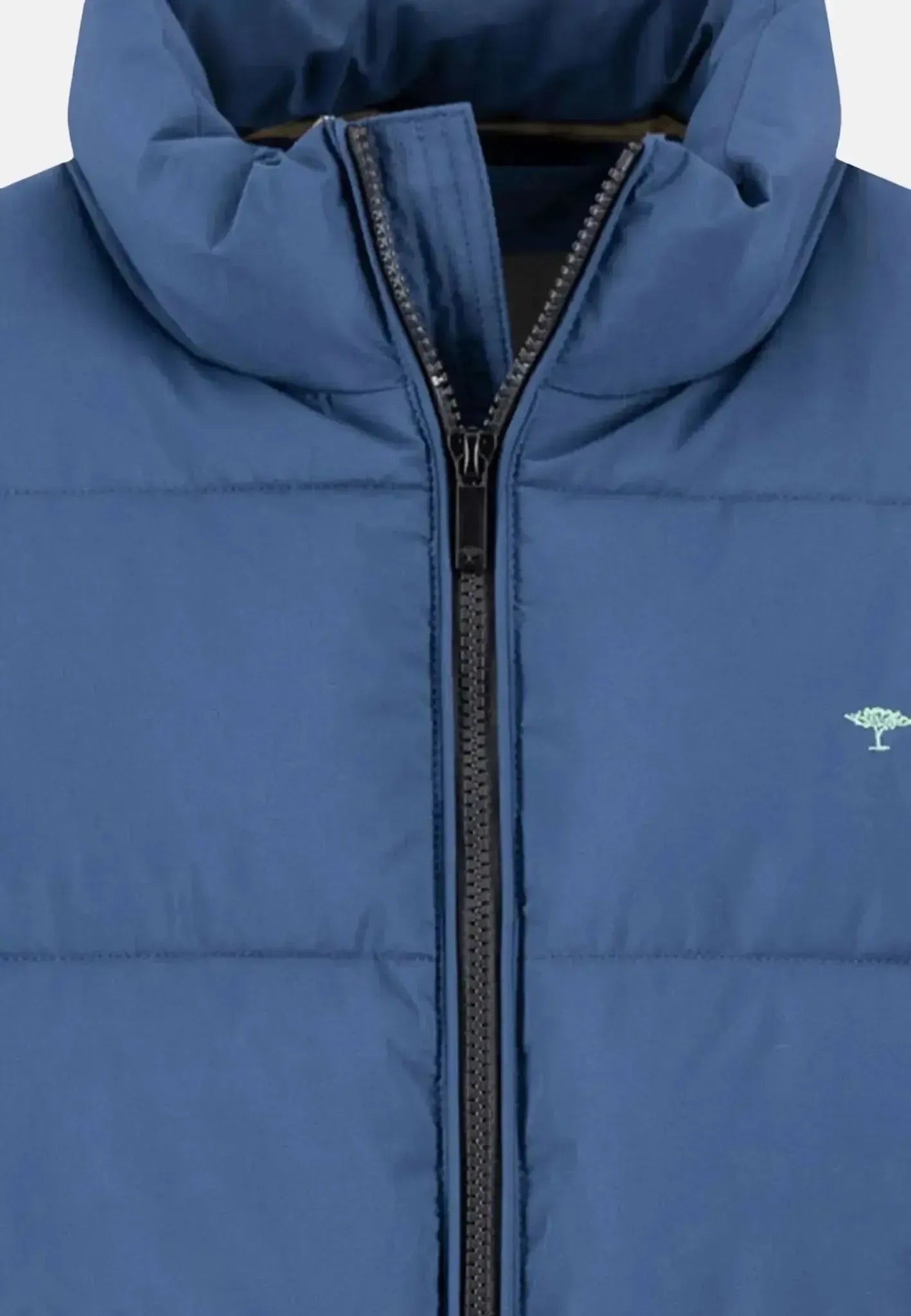 Fynch - Hatton Mens Puffer Gilet Vest Misty Blue | Studio DOS