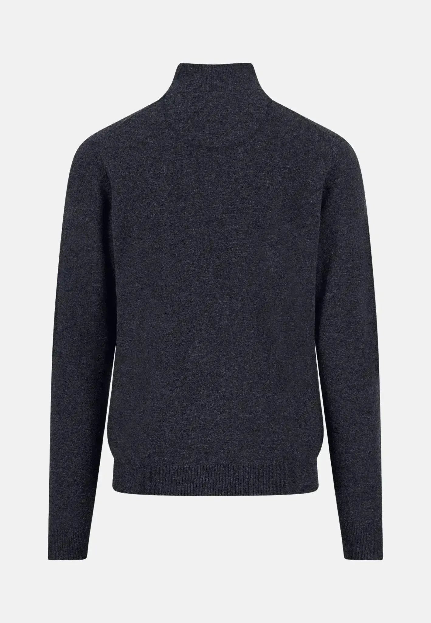 Fynch - Hatton Mens Pure Lambswool 1/4 Zip Knit Navy | Studio DOS