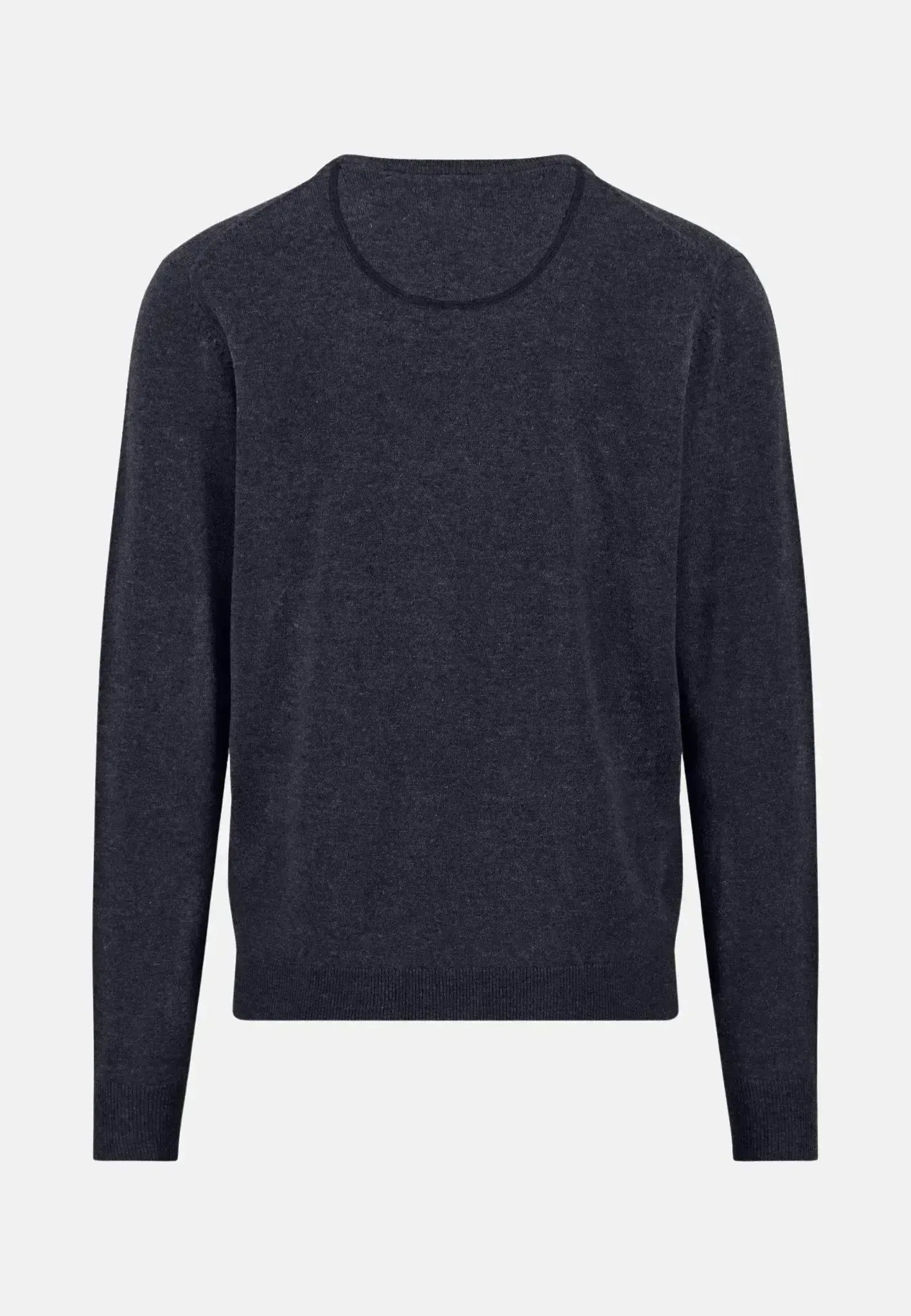 Fynch - Hatton Mens Pure Lambswool V - Neck Knit Navy | Studio DOS