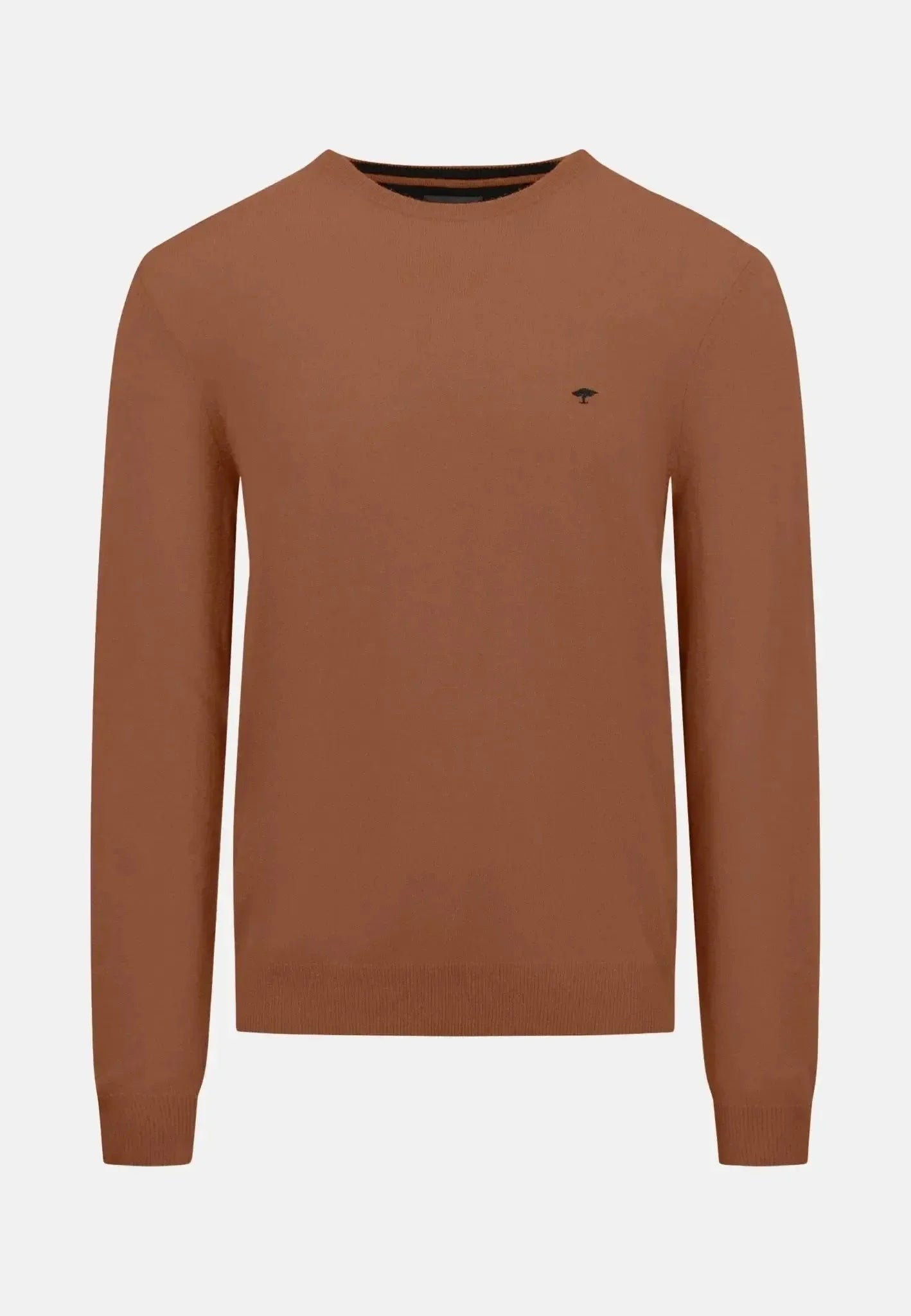 Fynch - Hatton Merino Cashmere Crewneck Knit Hazel | Studio DOS
