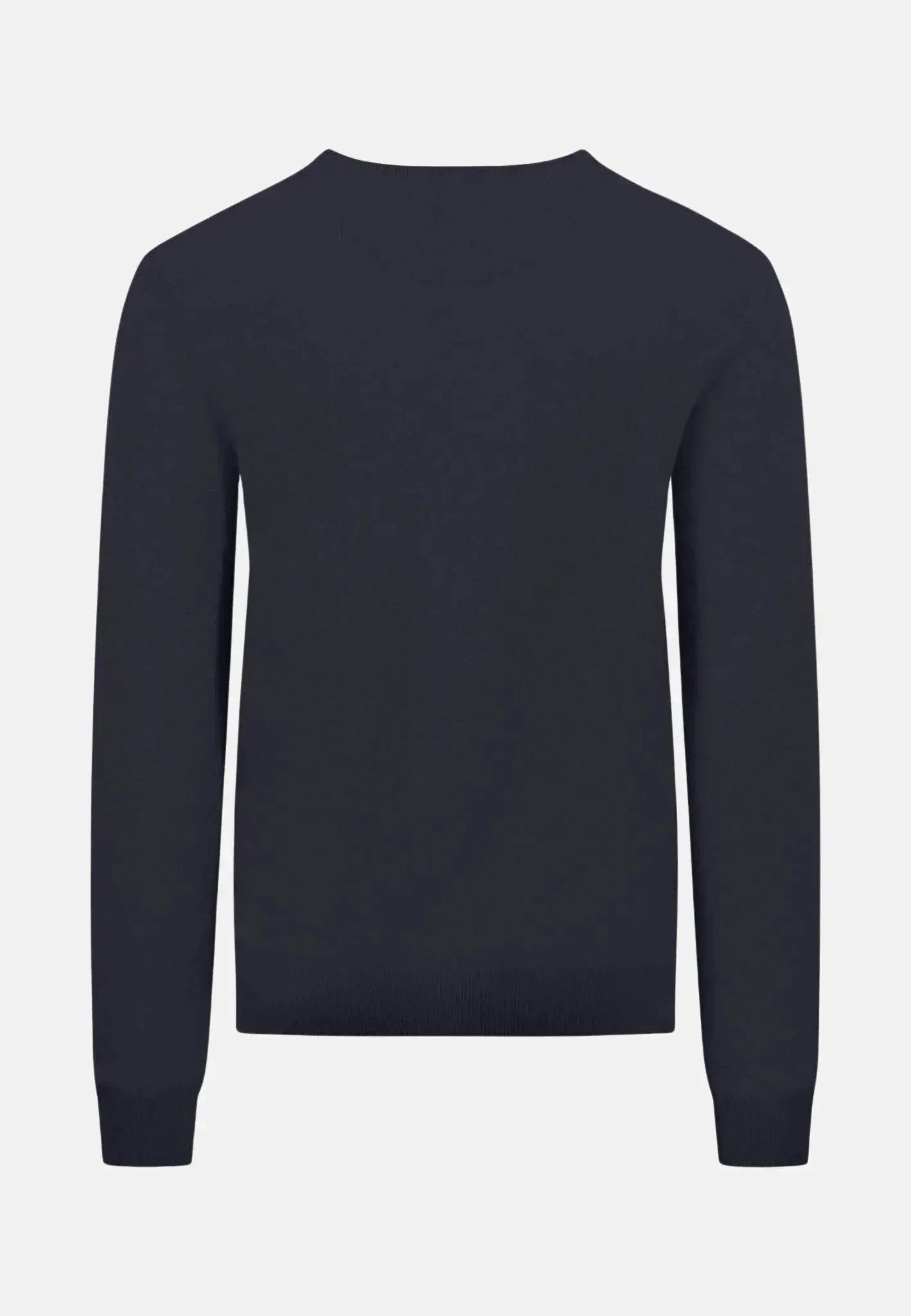 Fynch - Hatton Merino Cashmere Crewneck Knit Navy | Studio DOS