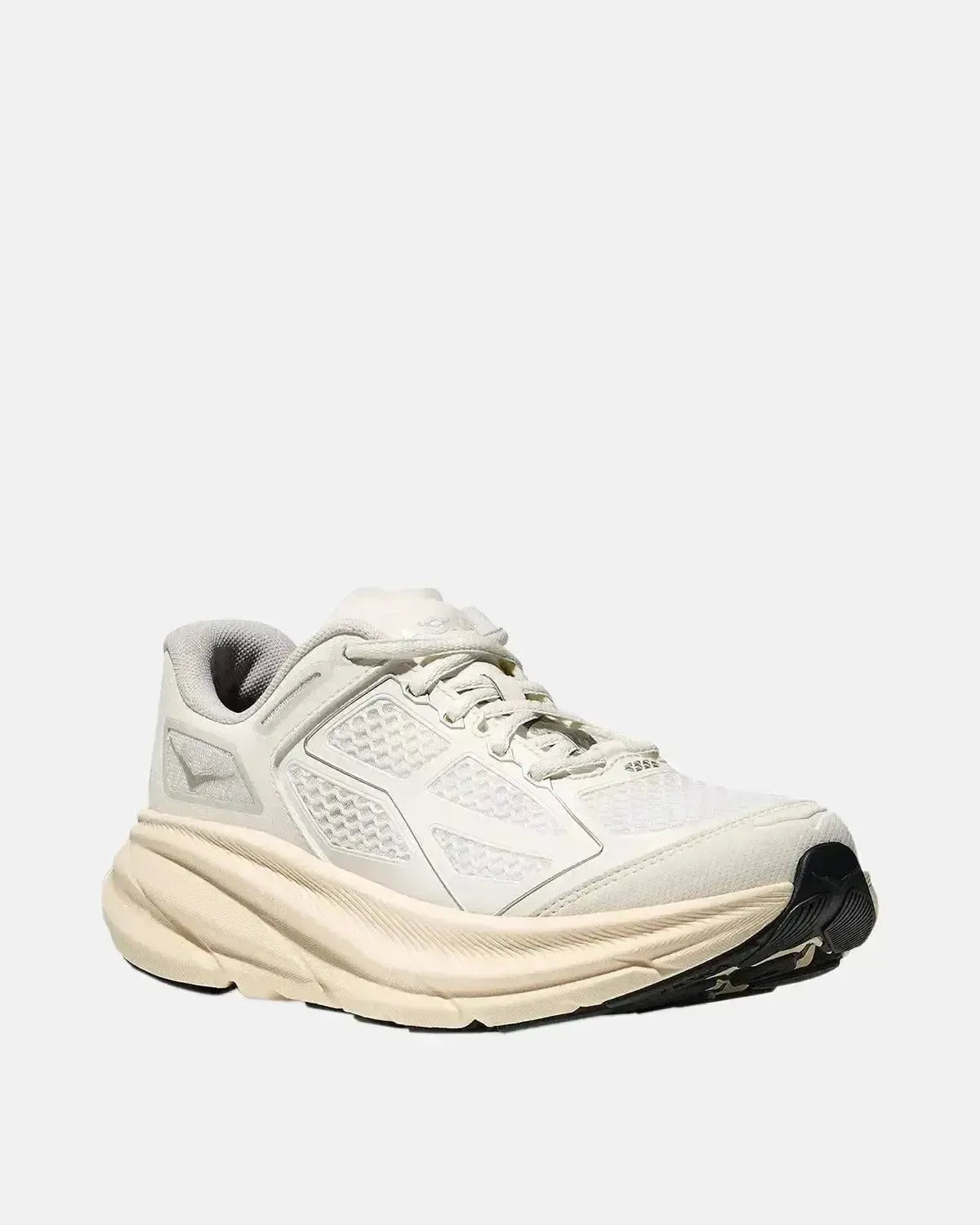 HOKA MENS CLIFTON ONE 9 TRAINERS FROST COSMIC GREY | Studio DOS