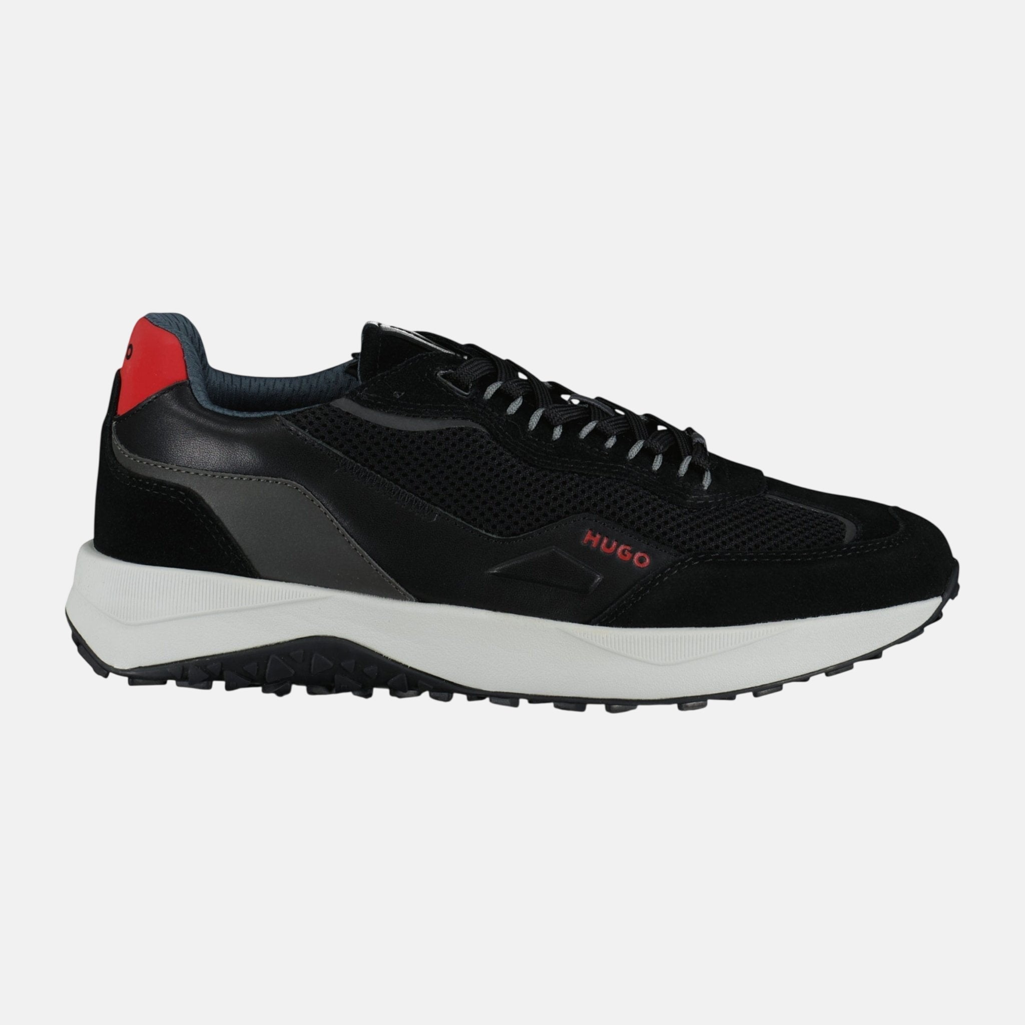HUGO 'Kane' Trainers Black Red White | Studio DOS
